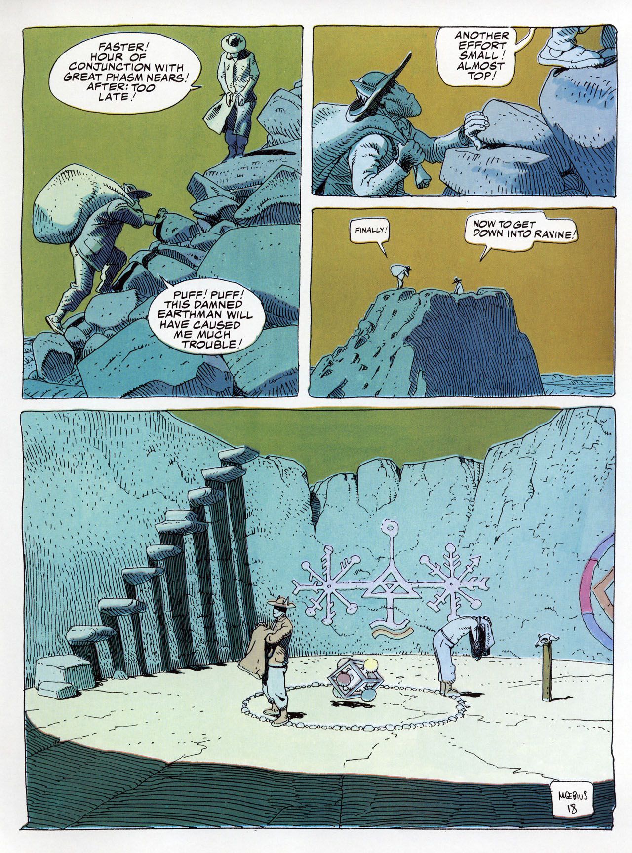 Read online Epic Graphic Novel: Moebius comic -  Issue # TPB 6 - 24