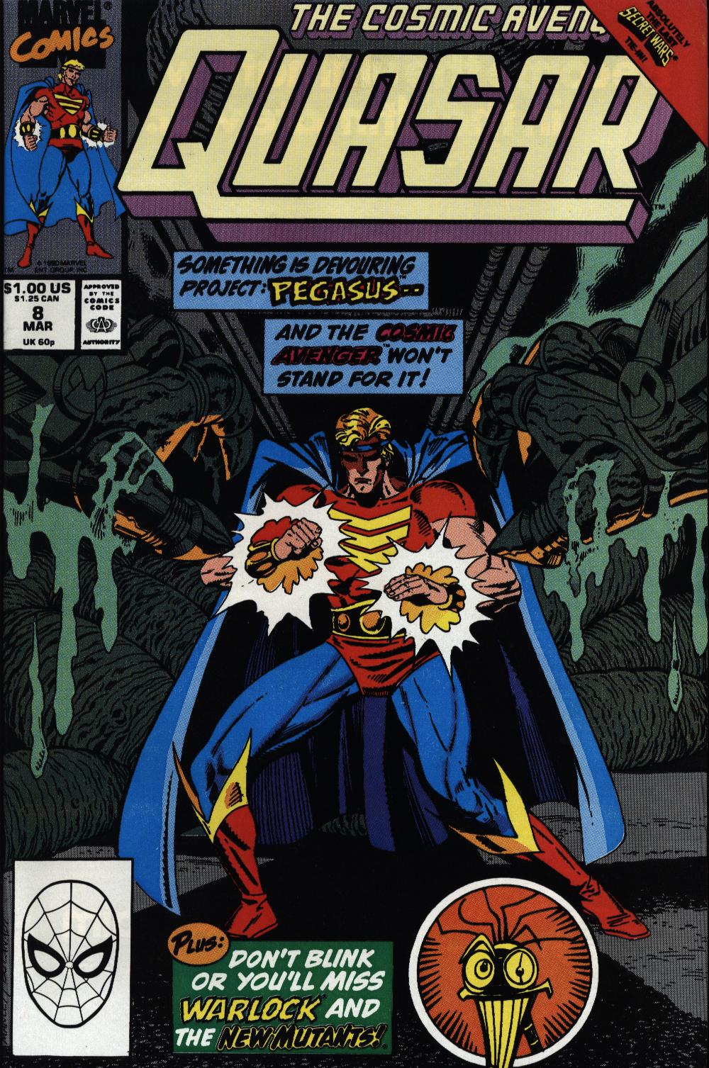 Read online Quasar comic -  Issue #8 - 23