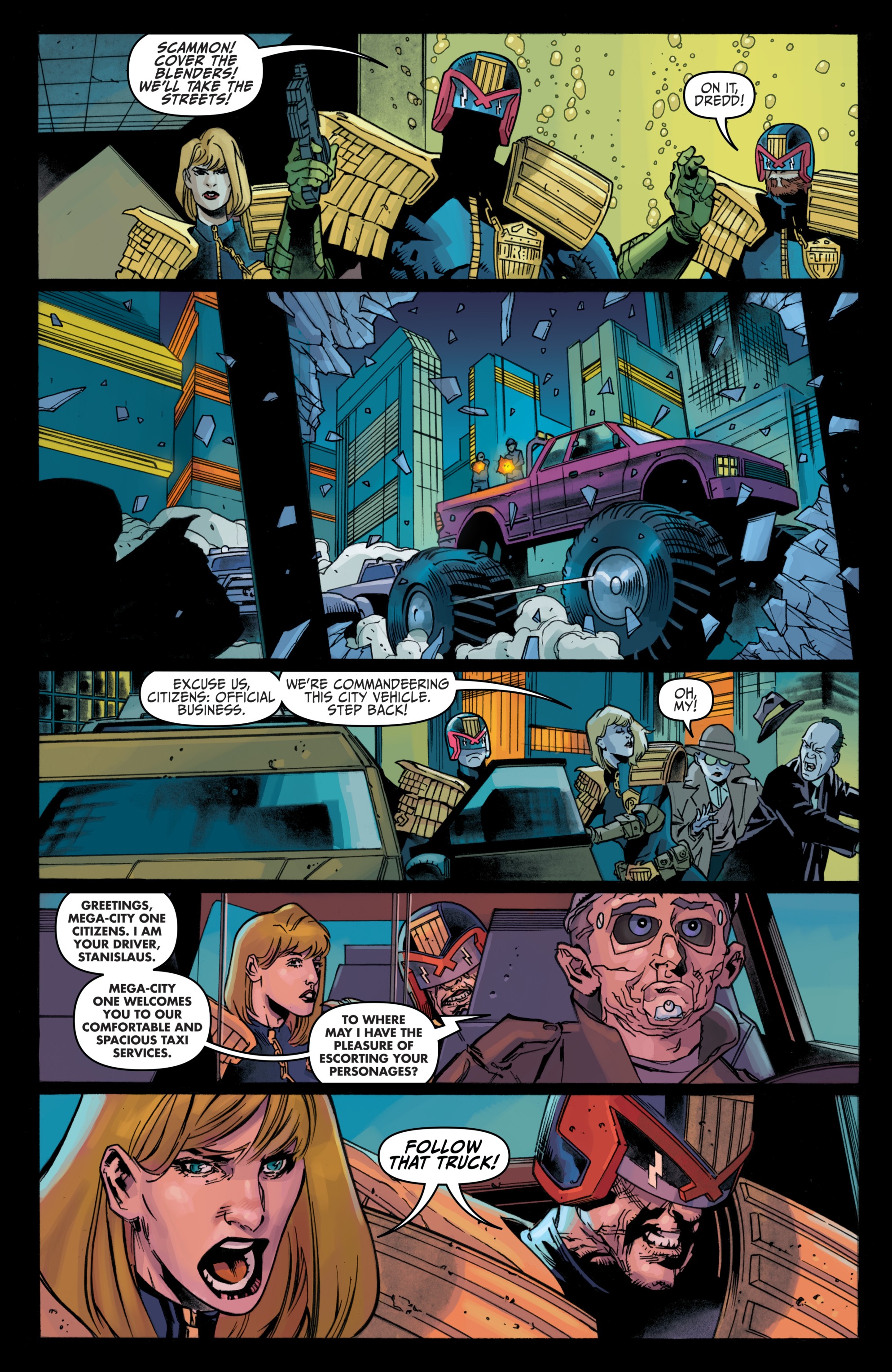 Read online Judge Dredd: Toxic comic -  Issue #3 - 9