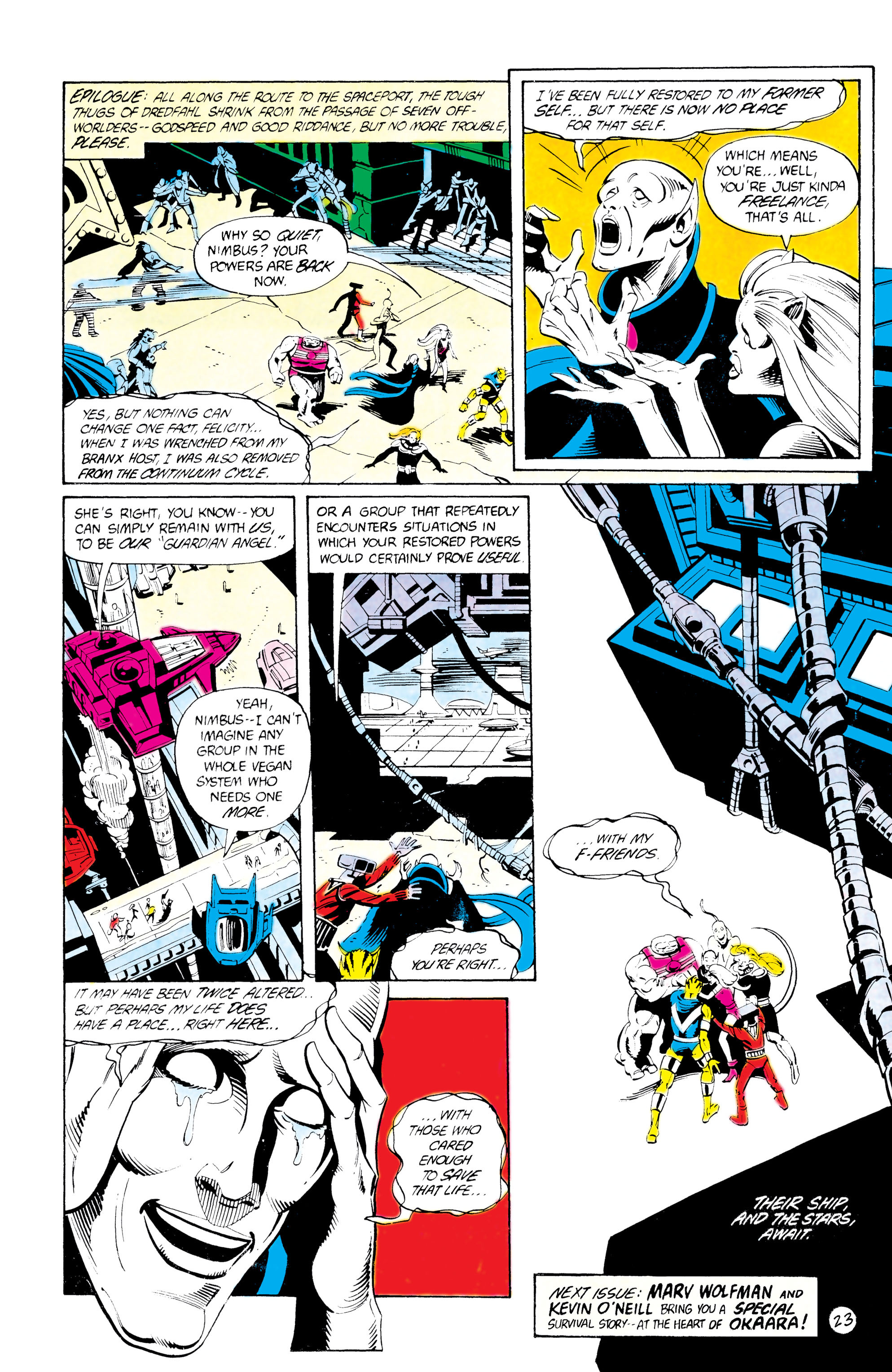 Read online The Omega Men (1983) comic -  Issue #23 - 24