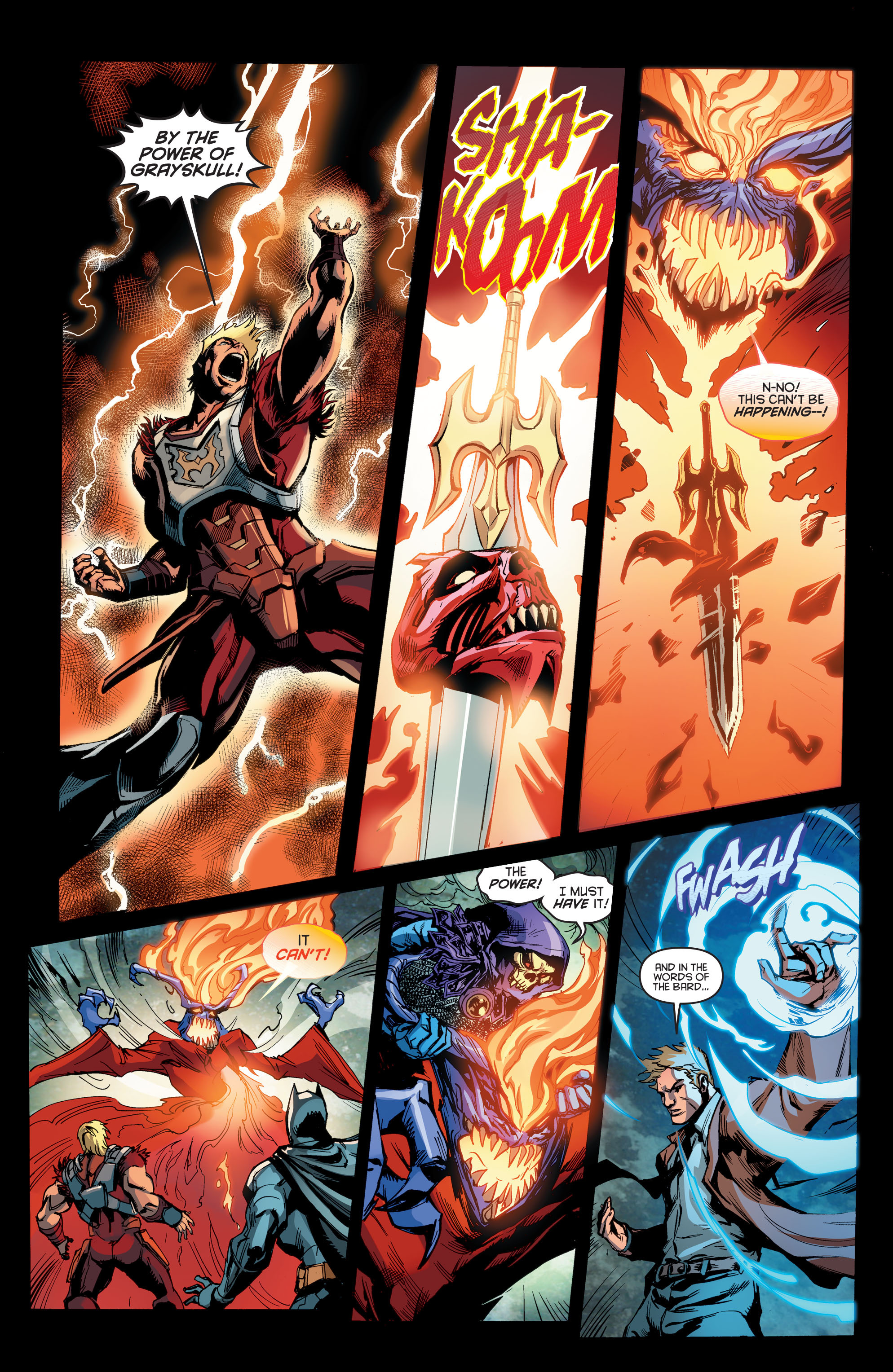 Read online DC Universe vs. The Masters of the Universe comic -  Issue #6 - 18