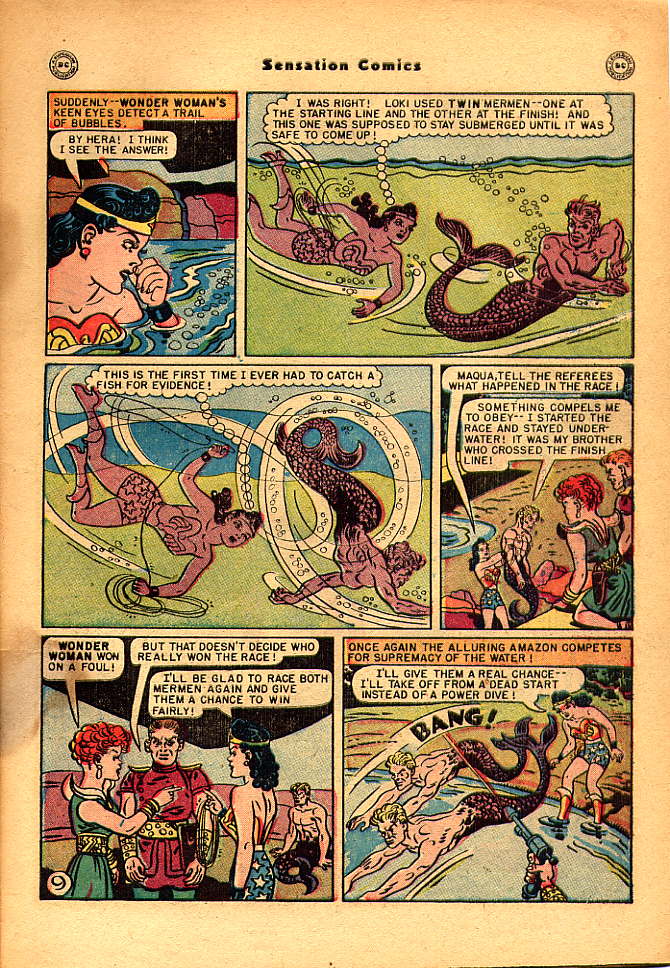 Read online Sensation (Mystery) Comics comic -  Issue #83 - 11