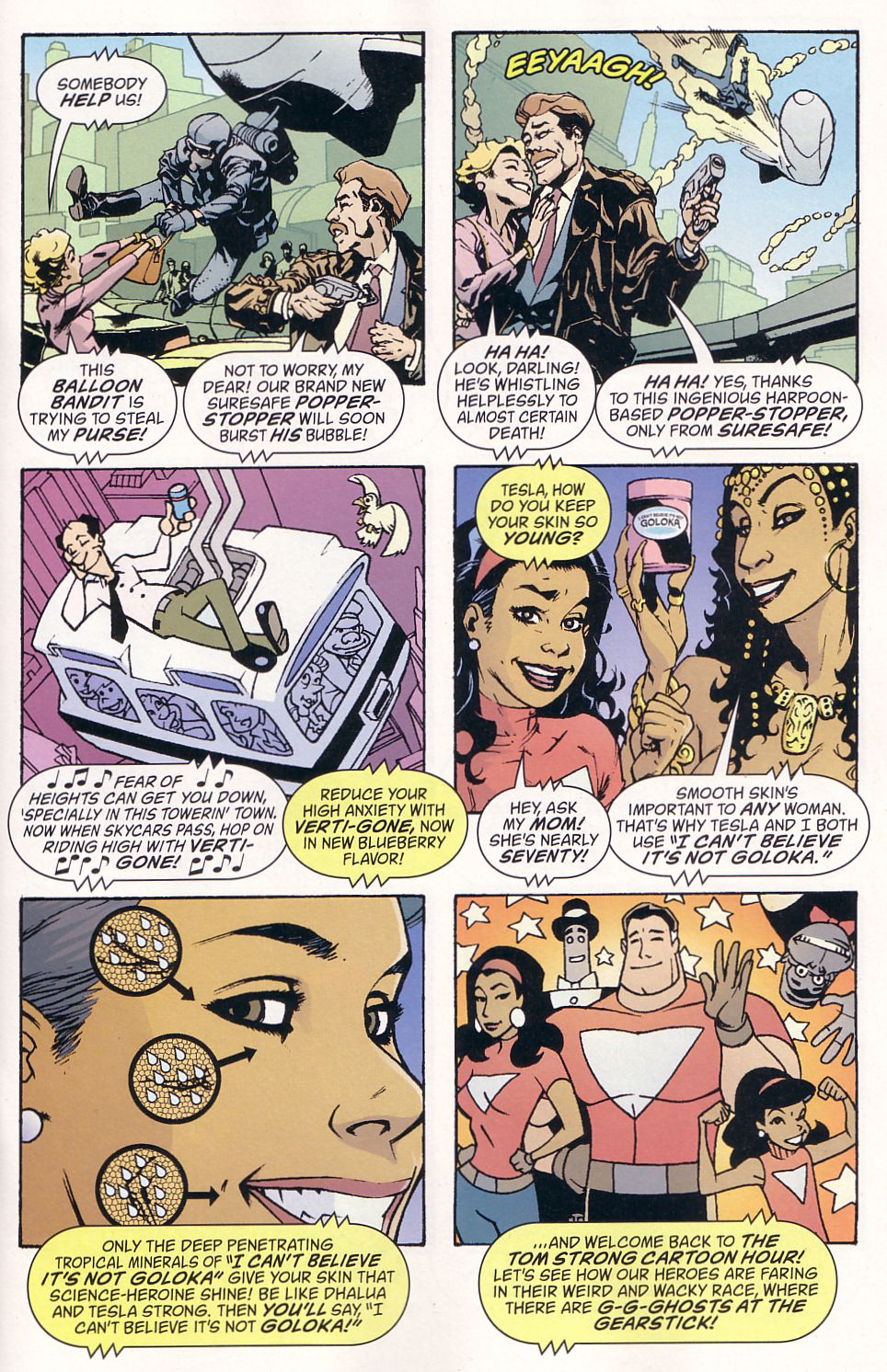 Read online Tom Strong's Terrific Tales comic -  Issue #8 - 6
