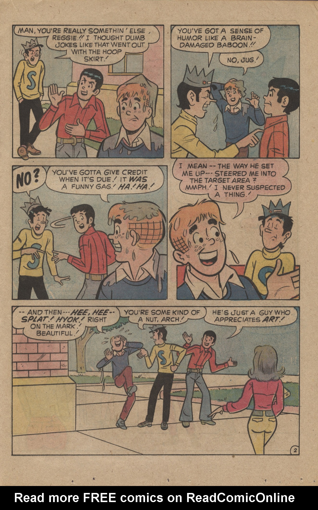 Read online Reggie and Me (1966) comic -  Issue #72 - 20