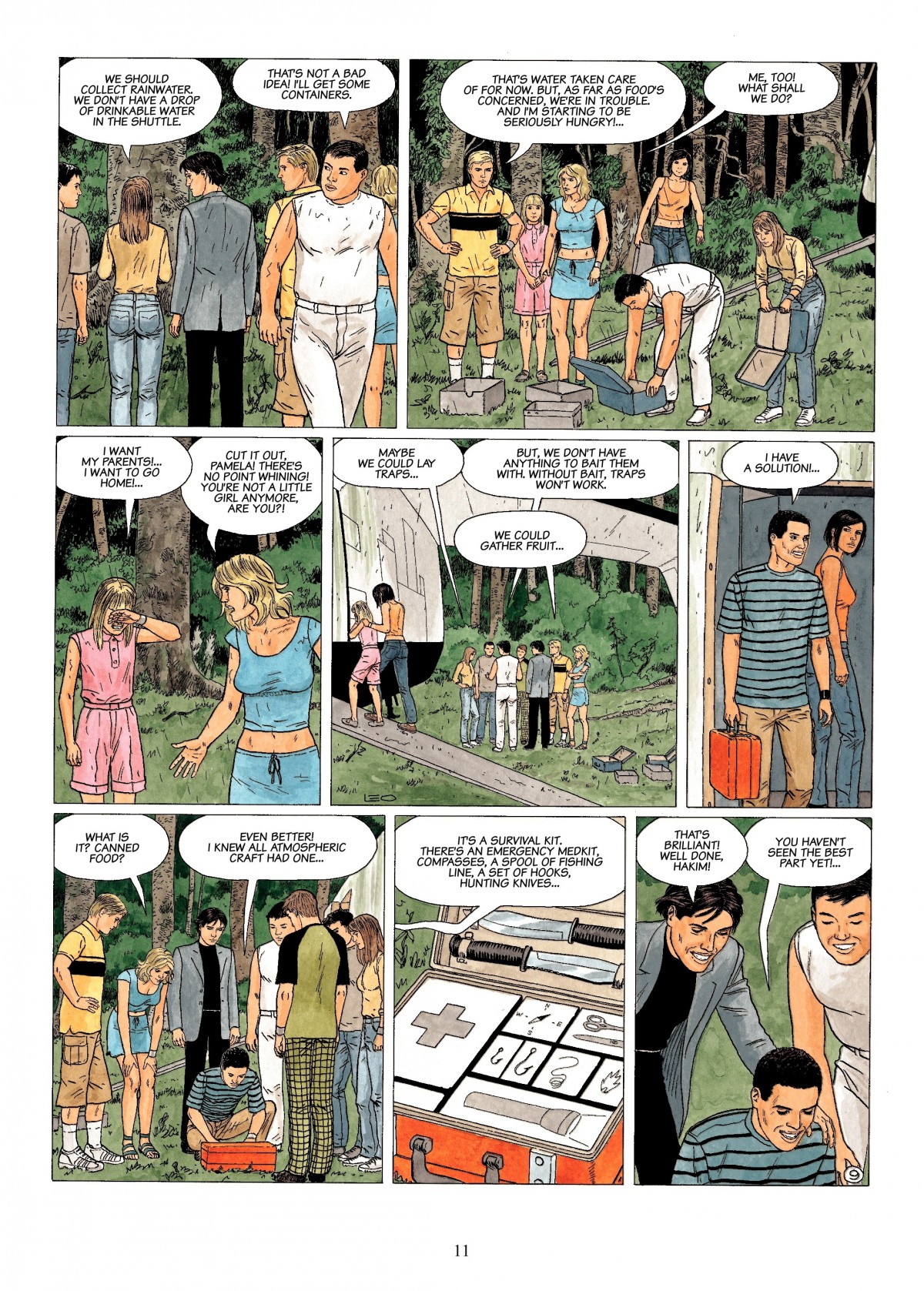 Read online The Survivors comic -  Issue #1 - 11