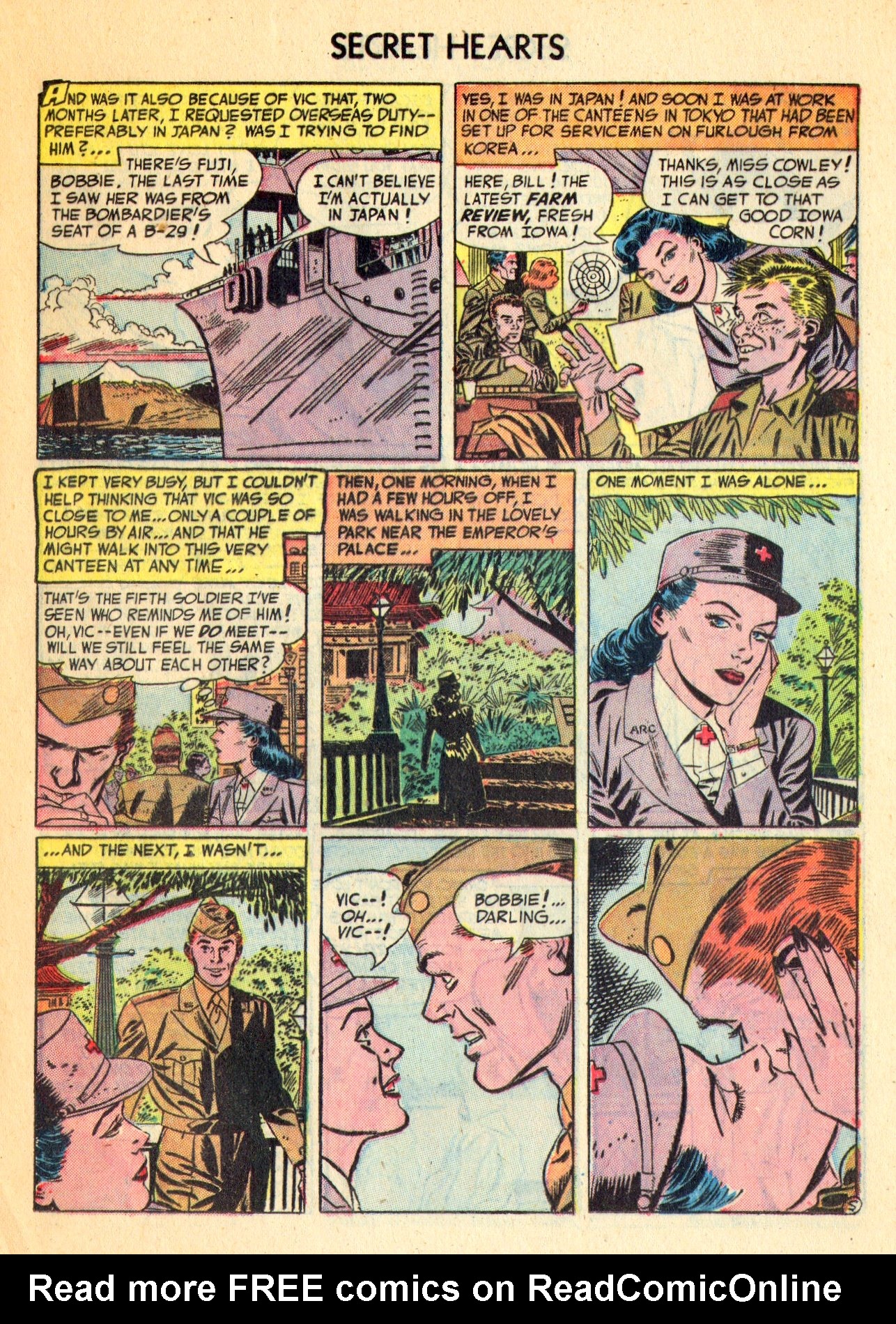 Read online Secret Hearts comic -  Issue #18 - 21
