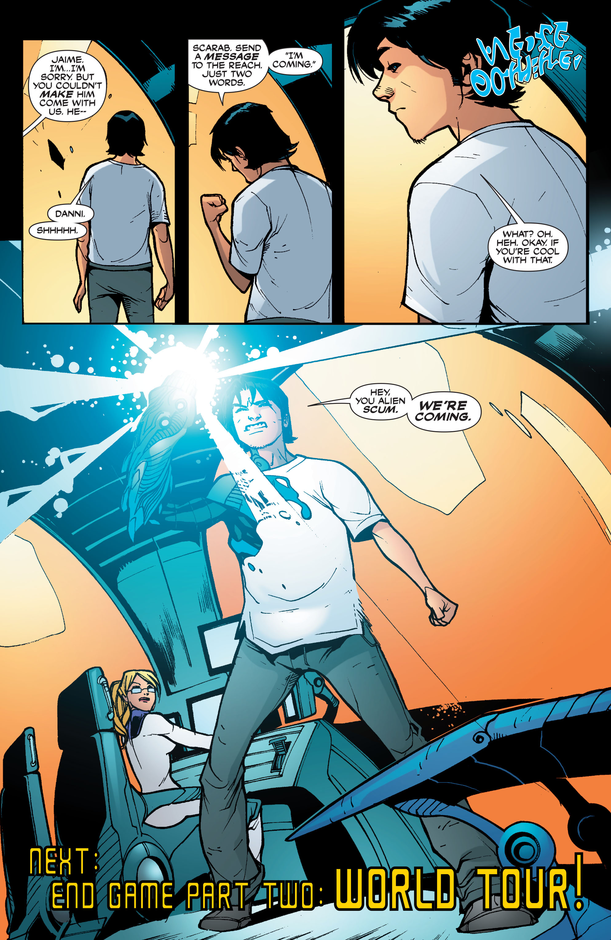 Read online Blue Beetle (2006) comic -  Issue #22 - 23