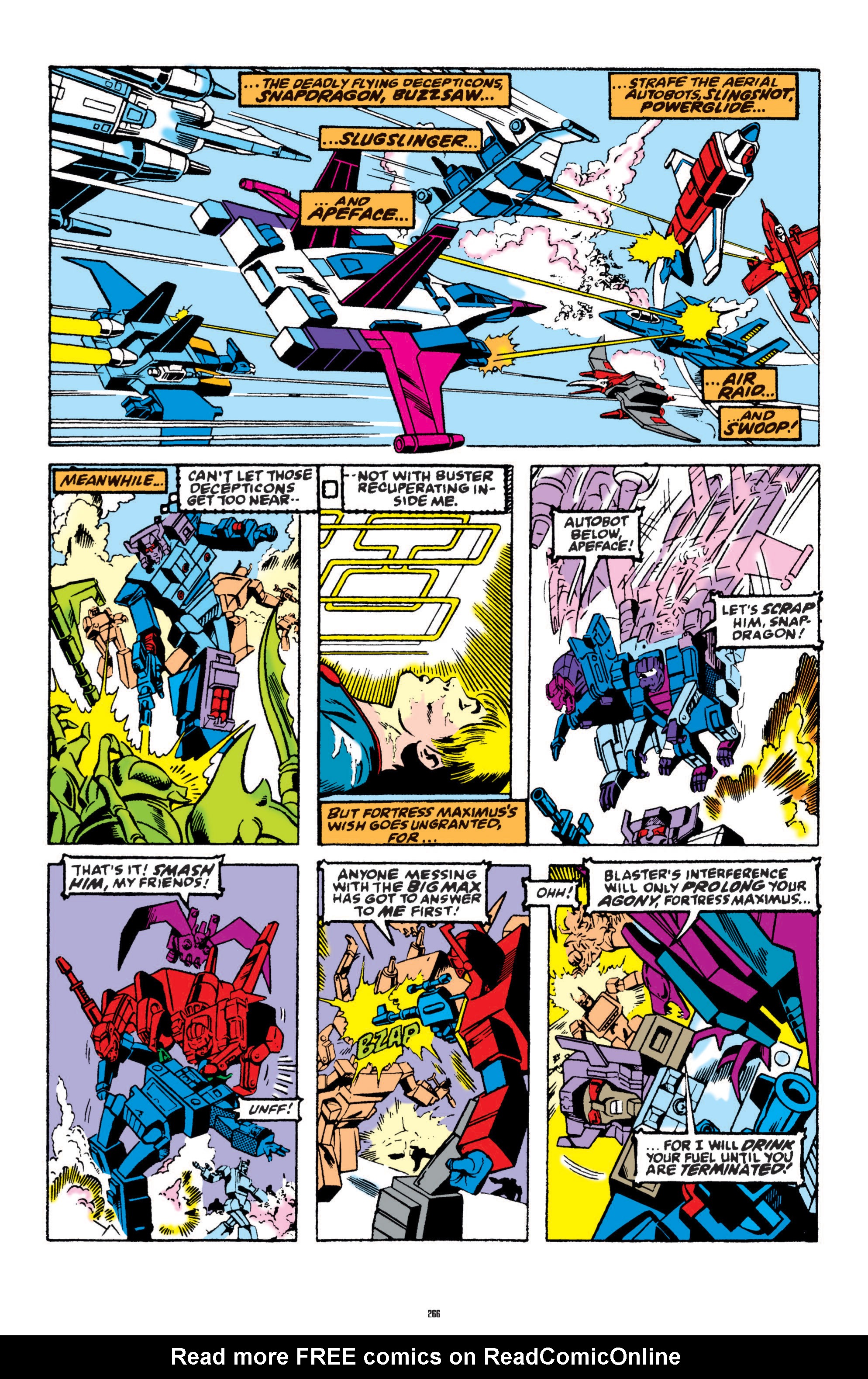 Read online The Transformers Classics comic -  Issue # TPB 4 - 267