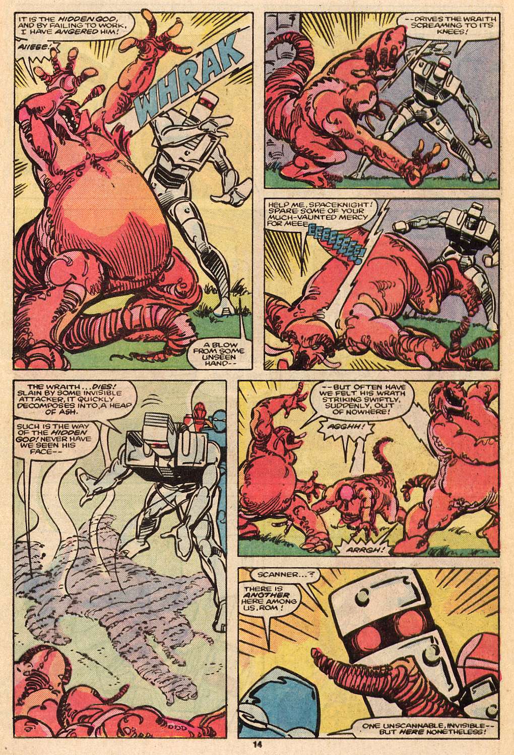 Read online ROM (1979) comic -  Issue #70 - 14