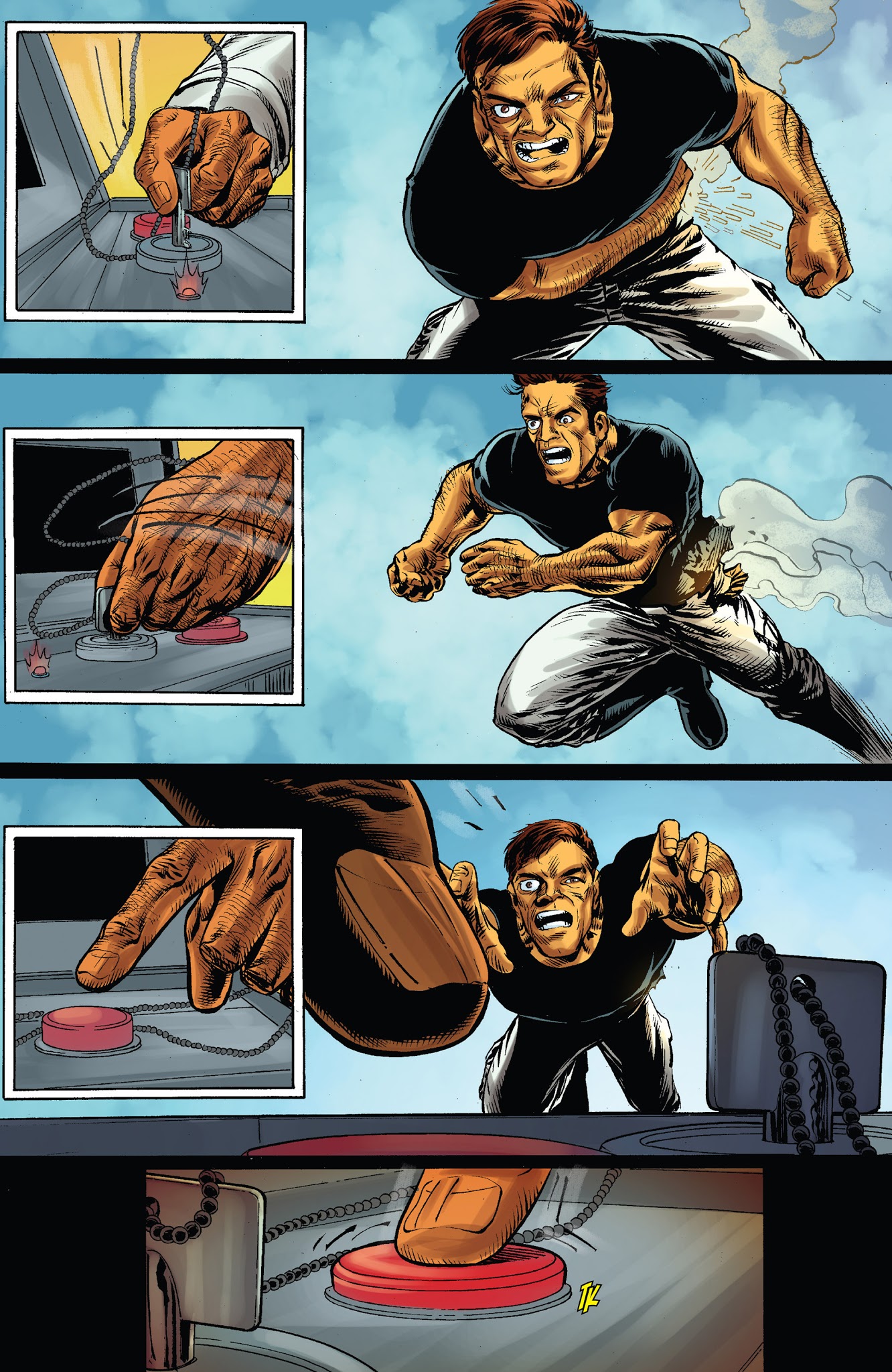 Read online Bionic Man comic -  Issue #19 - 23