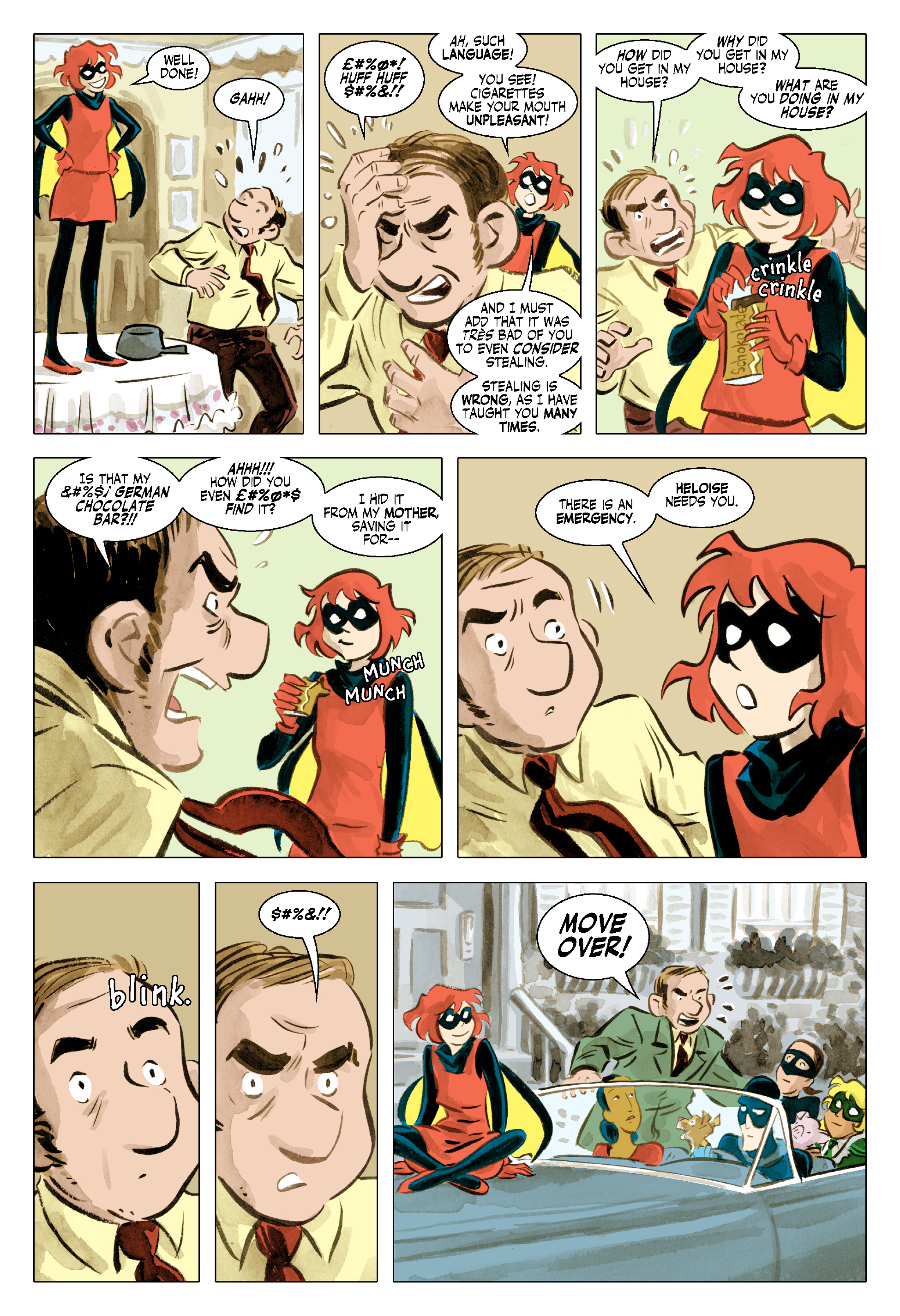 Read online Bandette (2012) comic -  Issue #19 - 15