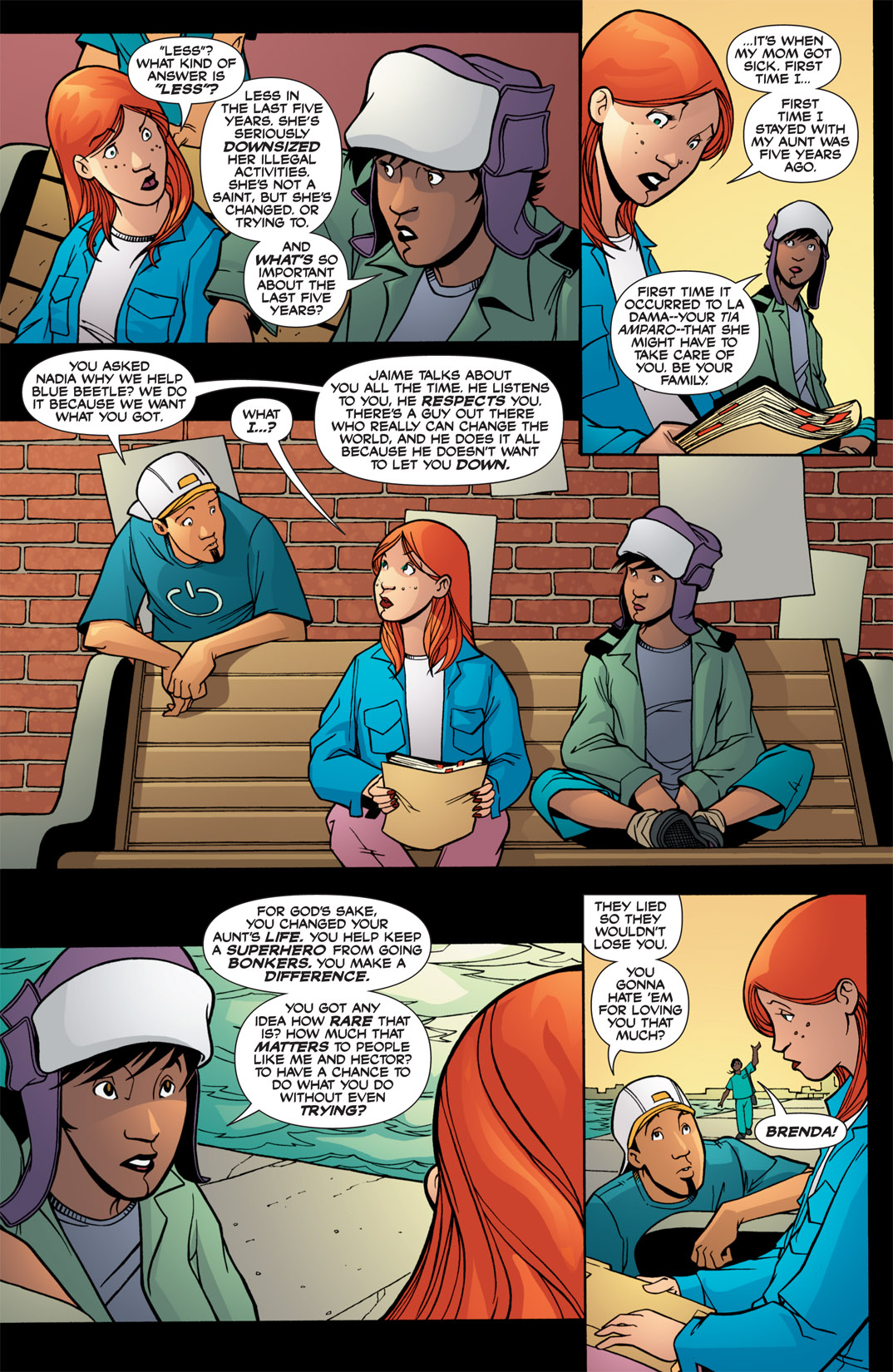 Read online Blue Beetle (2006) comic -  Issue #19 - 22
