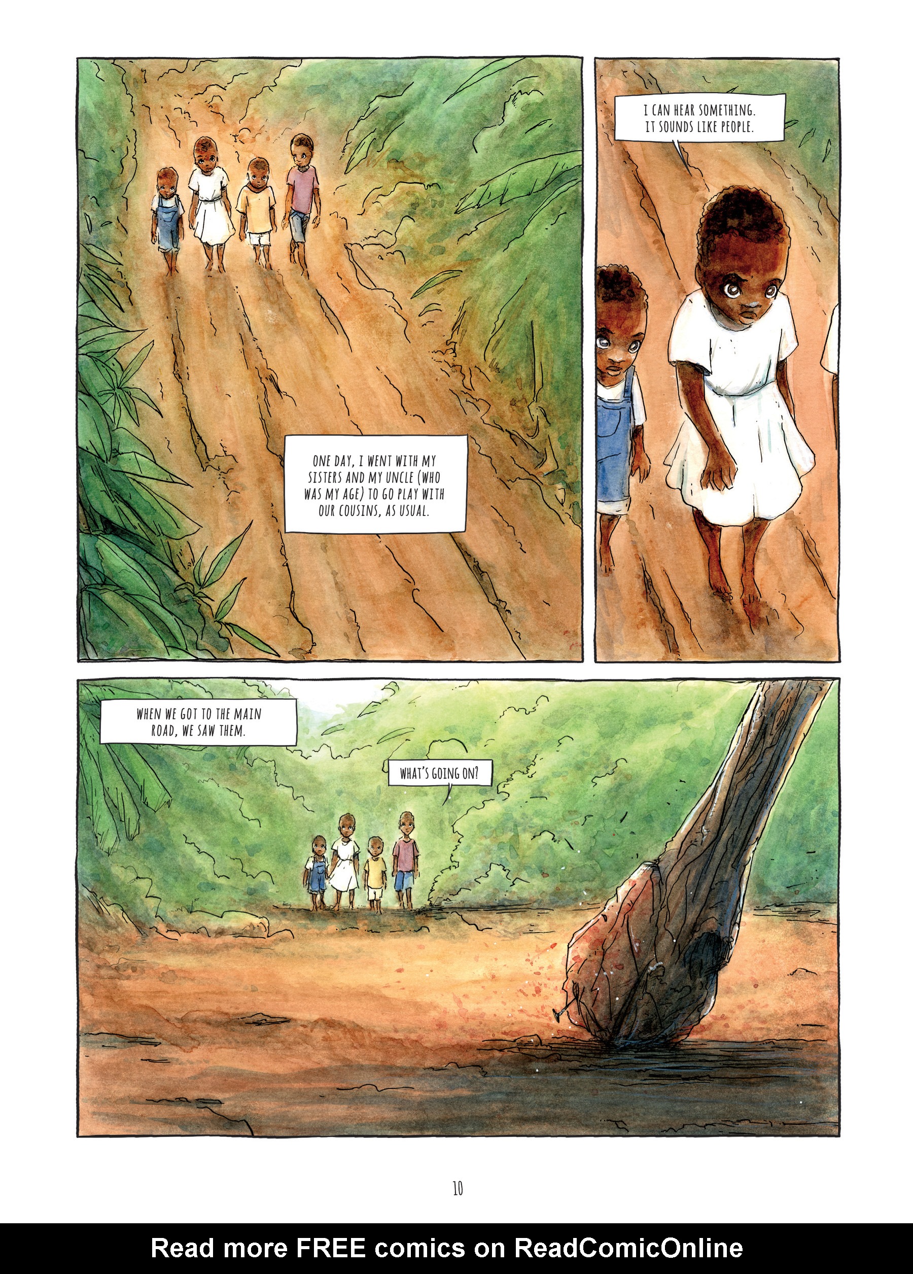 Read online Alice on the Run: One Child's Journey Through the Rwandan Civil War comic -  Issue # TPB - 9