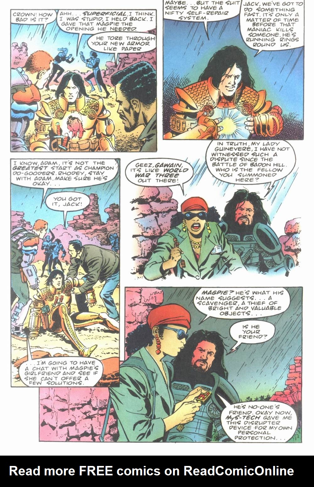 Read online Knights of Pendragon comic -  Issue #3 - 19
