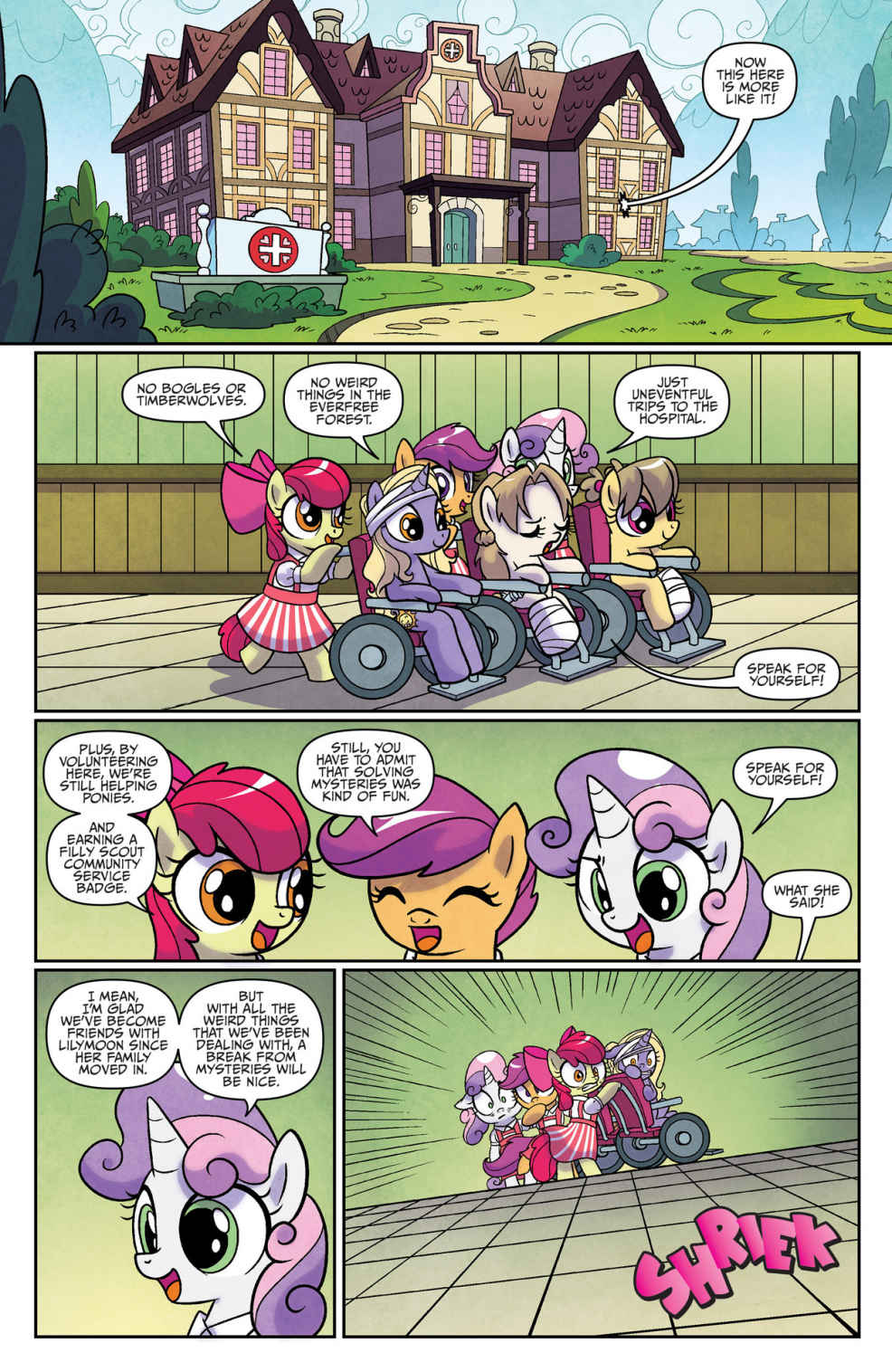 Read online My Little Pony: Ponyville Mysteries comic -  Issue #1 - 8