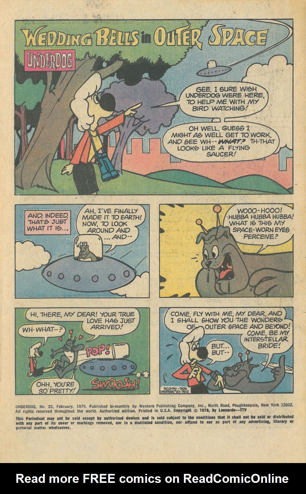 Read online Underdog (1975) comic -  Issue #23 - 3