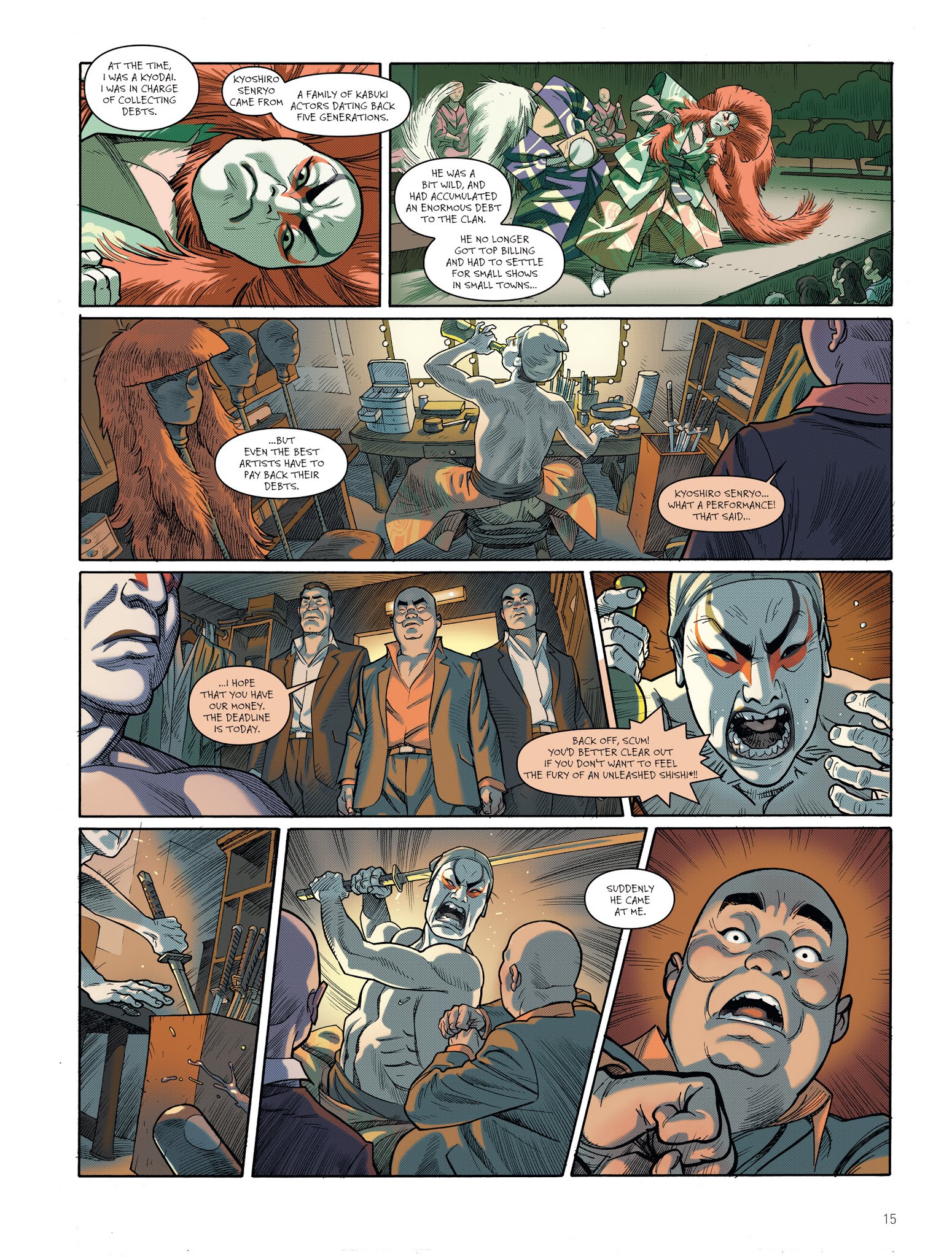 Read online Tebori comic -  Issue #2 - 18