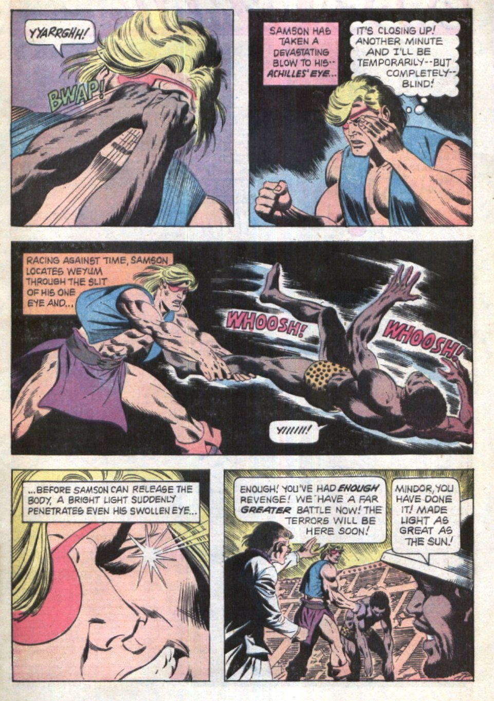 Read online Mighty Samson (1964) comic -  Issue #31 - 29