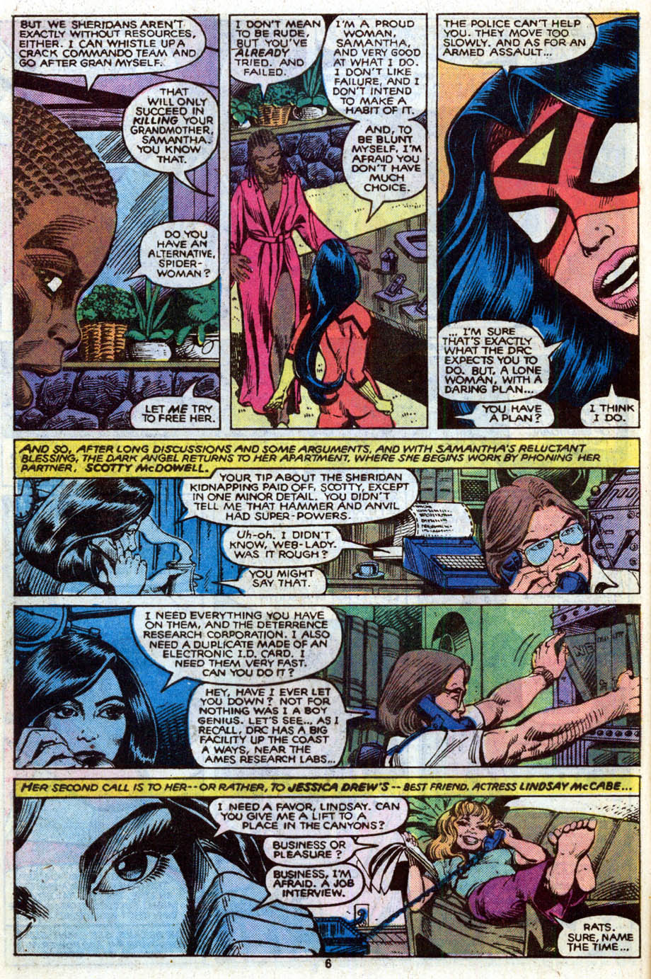 Read online Spider-Woman (1978) comic -  Issue #34 - 6