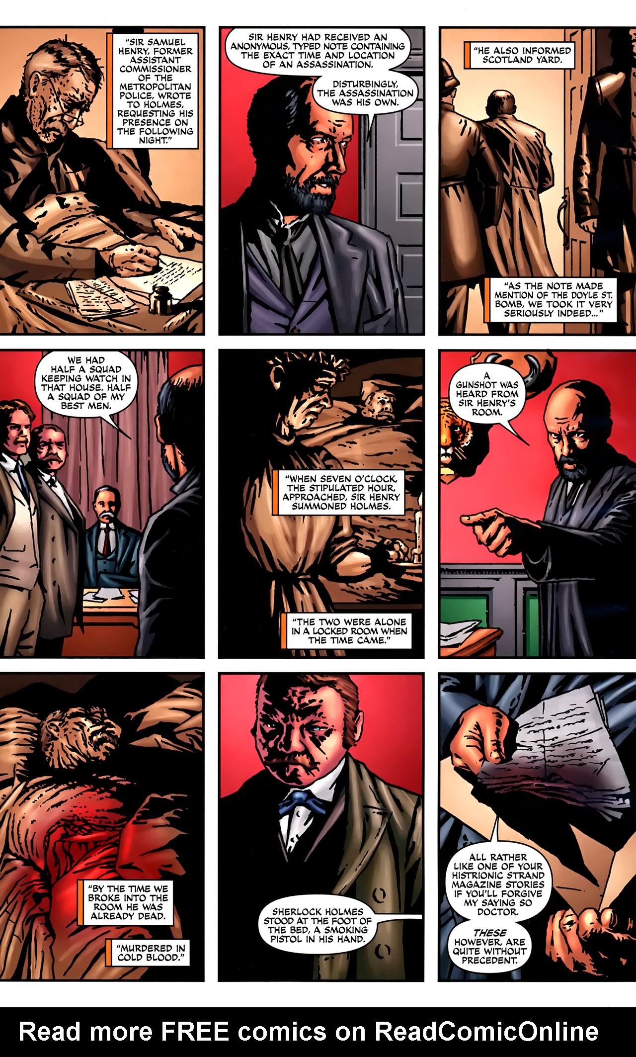 Read online Sherlock Holmes (2009) comic -  Issue #2 - 4