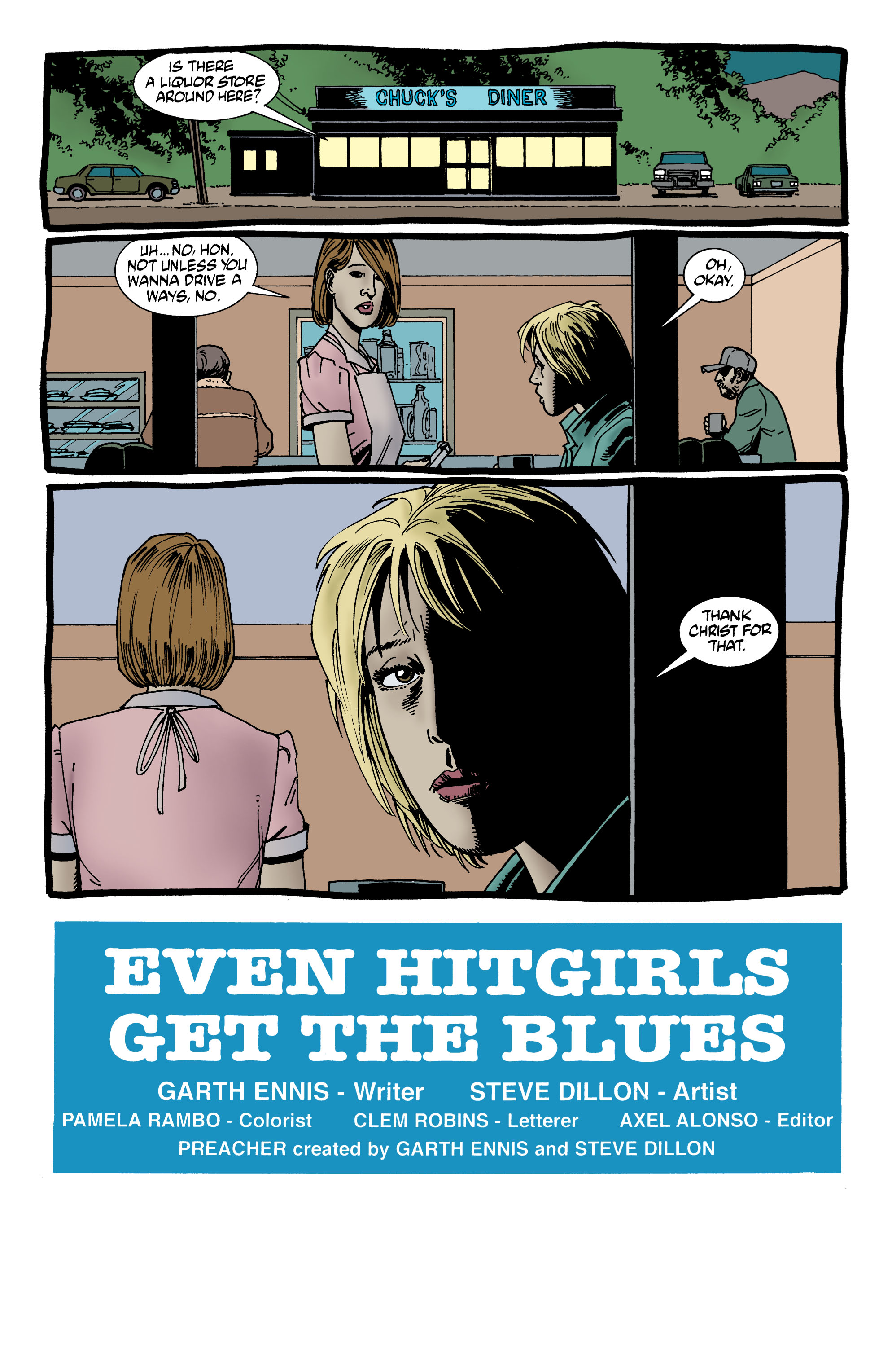 Read online Preacher comic -  Issue #52 - 2