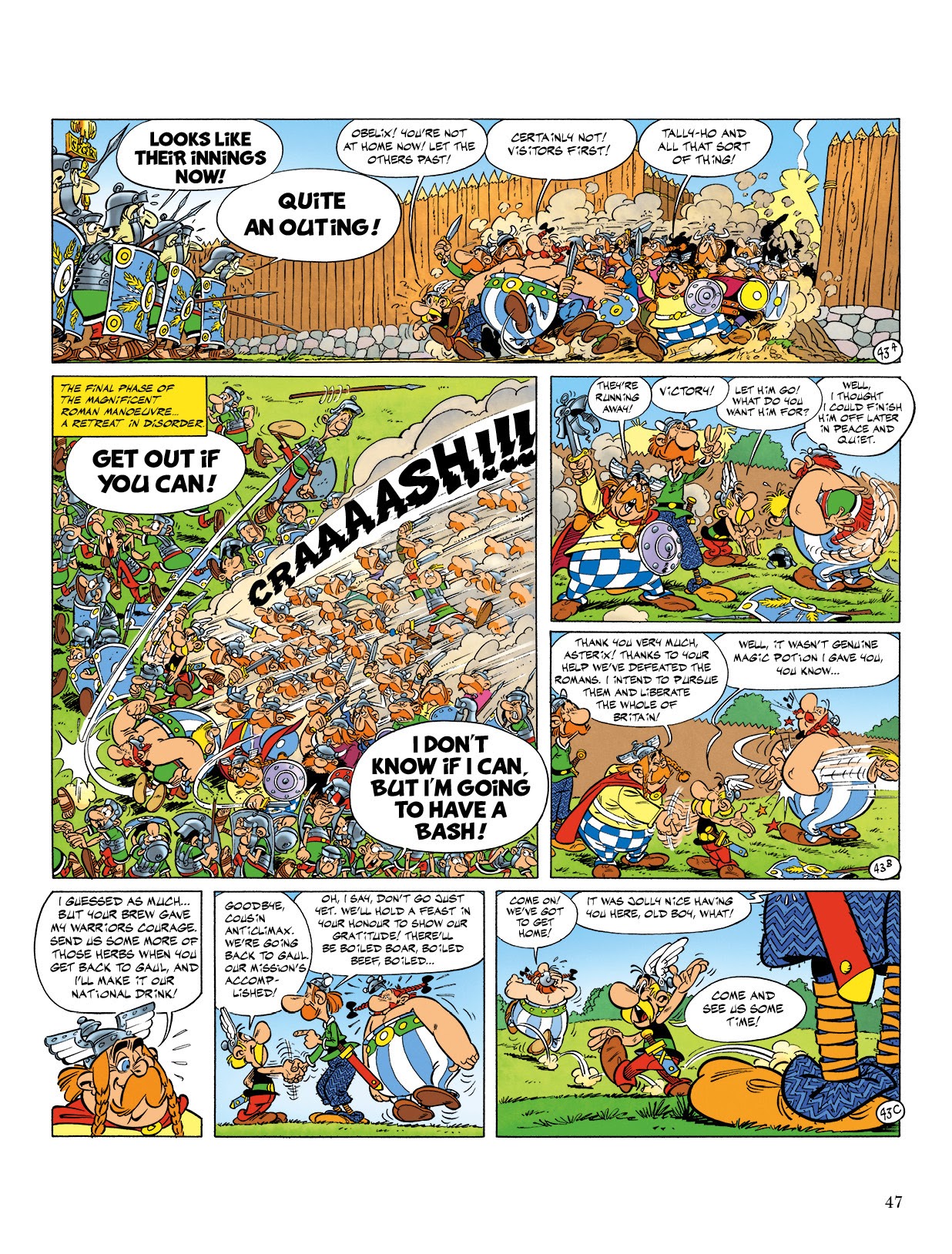 Read online Asterix comic -  Issue #8 - 48