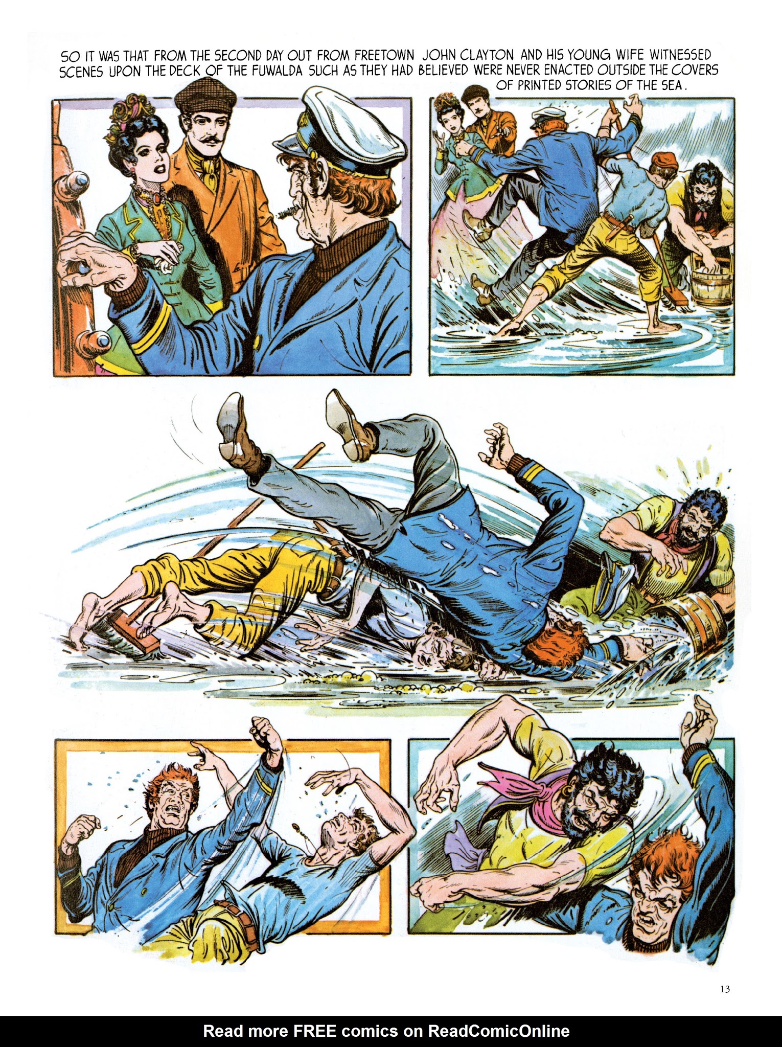 Read online Edgar Rice Burroughs' Tarzan: Burne Hogarth's Lord of the Jungle comic -  Issue # TPB - 15