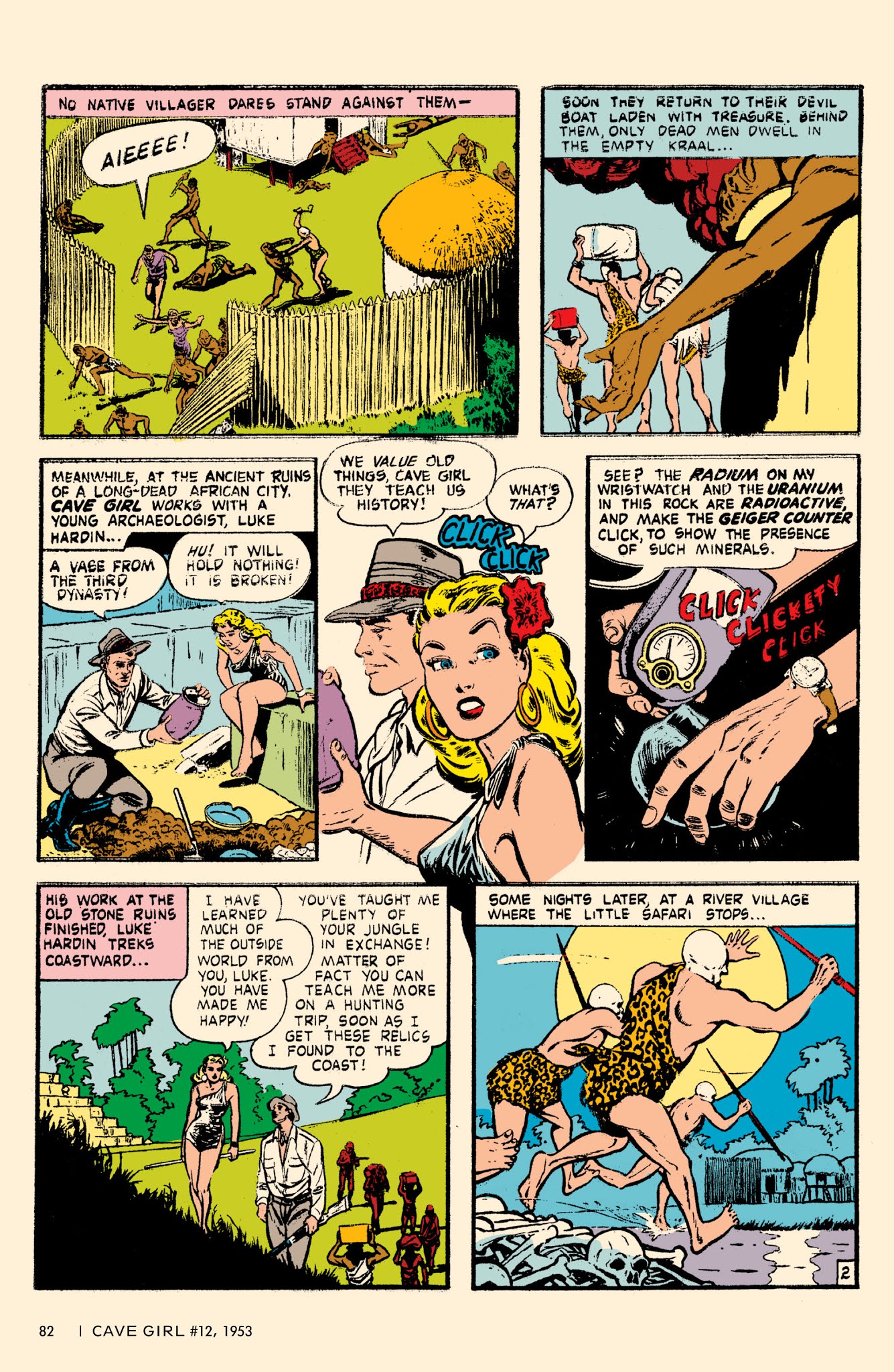 Read online Bob Powell's Complete Cave Girl comic -  Issue # TPB (Part 1) - 83