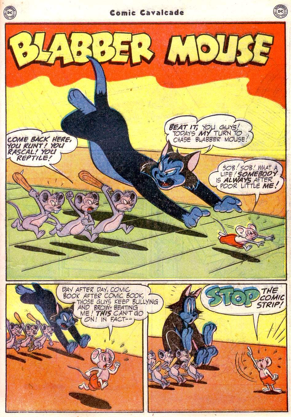 Read online Comic Cavalcade comic -  Issue #43 - 43