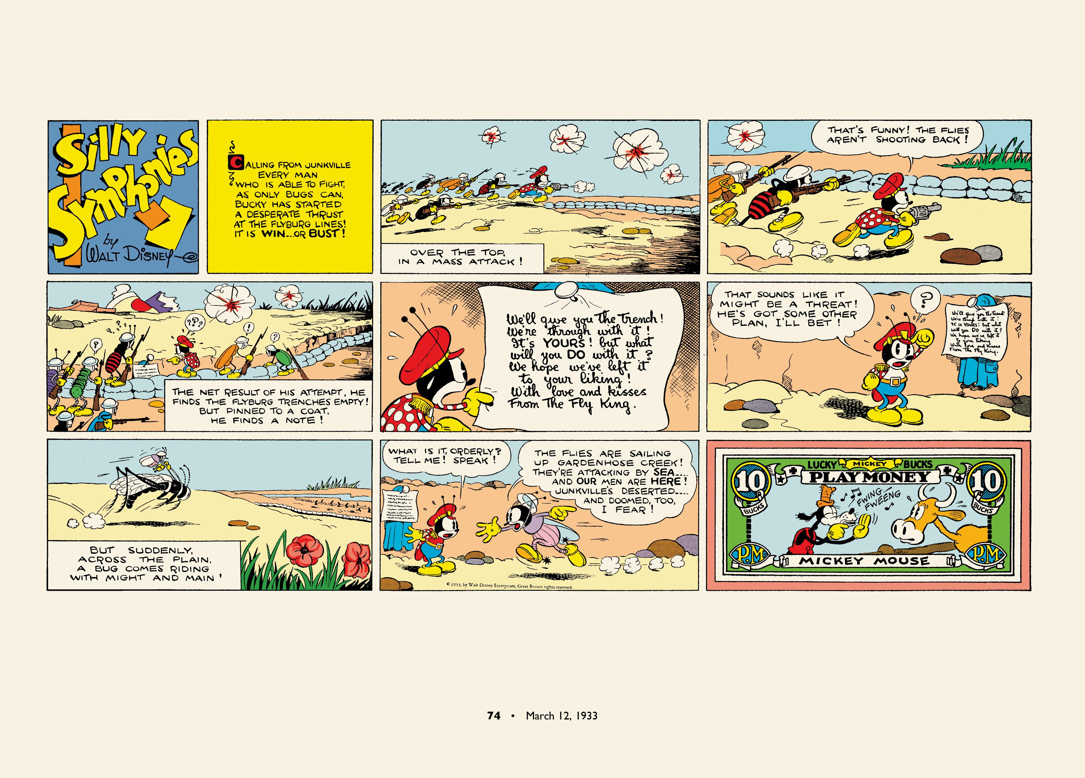 Read online Walt Disney's Silly Symphonies 1932-1935: Starring Bucky Bug and Donald Duck comic -  Issue # TPB (Part 1) - 74