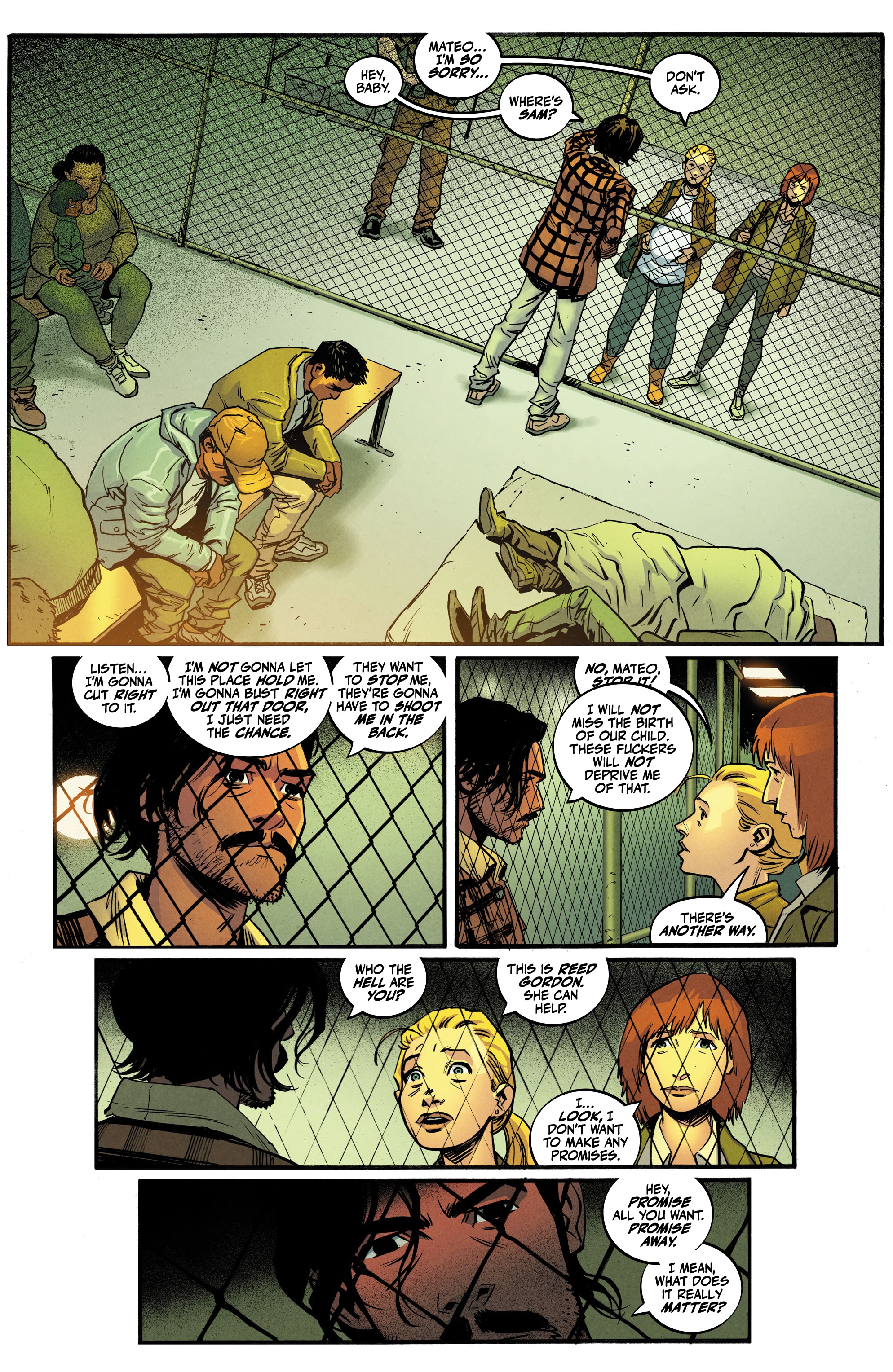 Read online The Blue Flame comic -  Issue #7 - 10