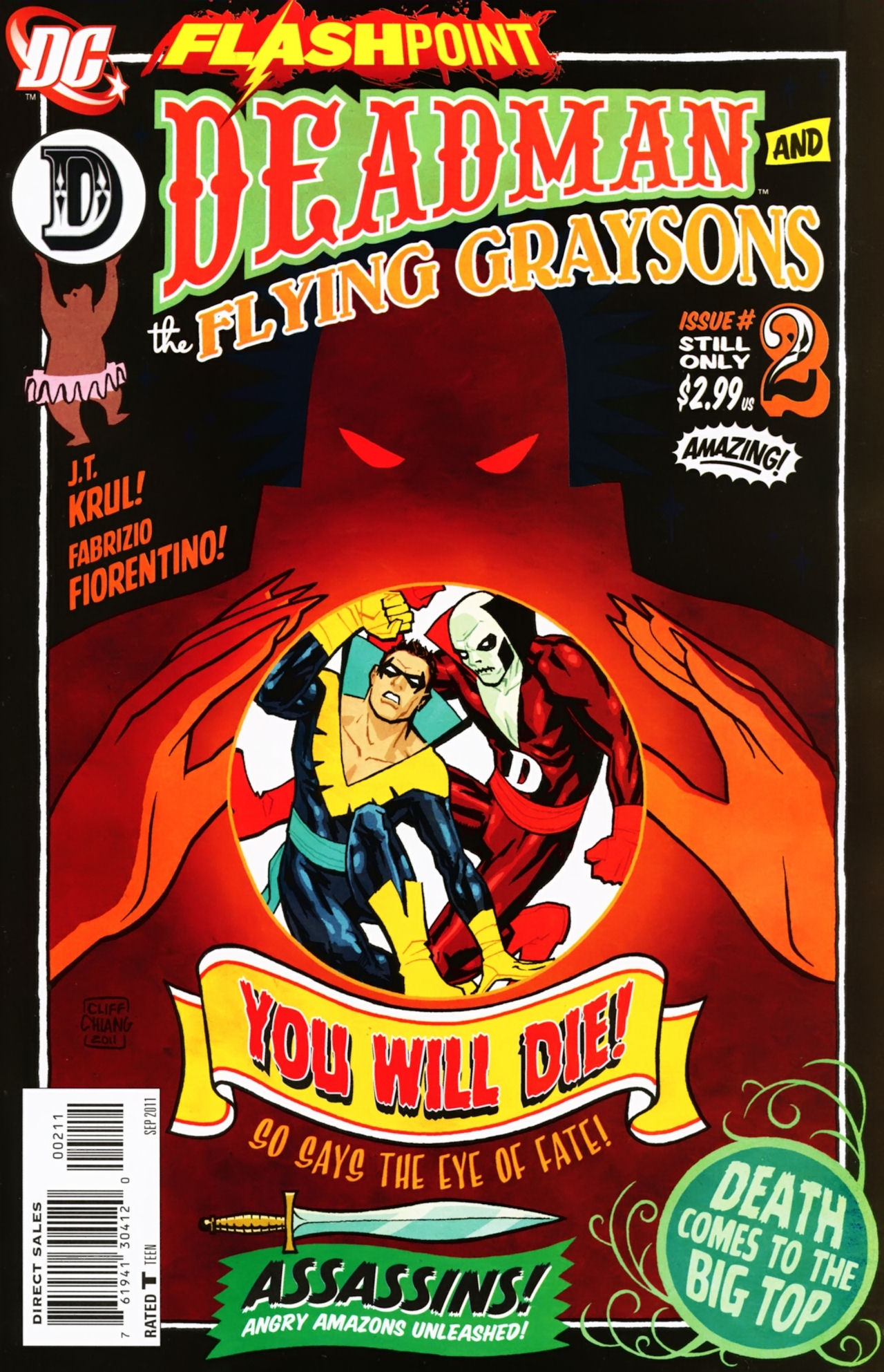 Read online Flashpoint: Deadman and the Flying Graysons comic -  Issue #2 - 1