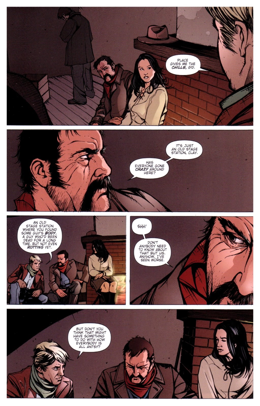 Read online Desperadoes: Banners of Gold comic -  Issue #2 - 12