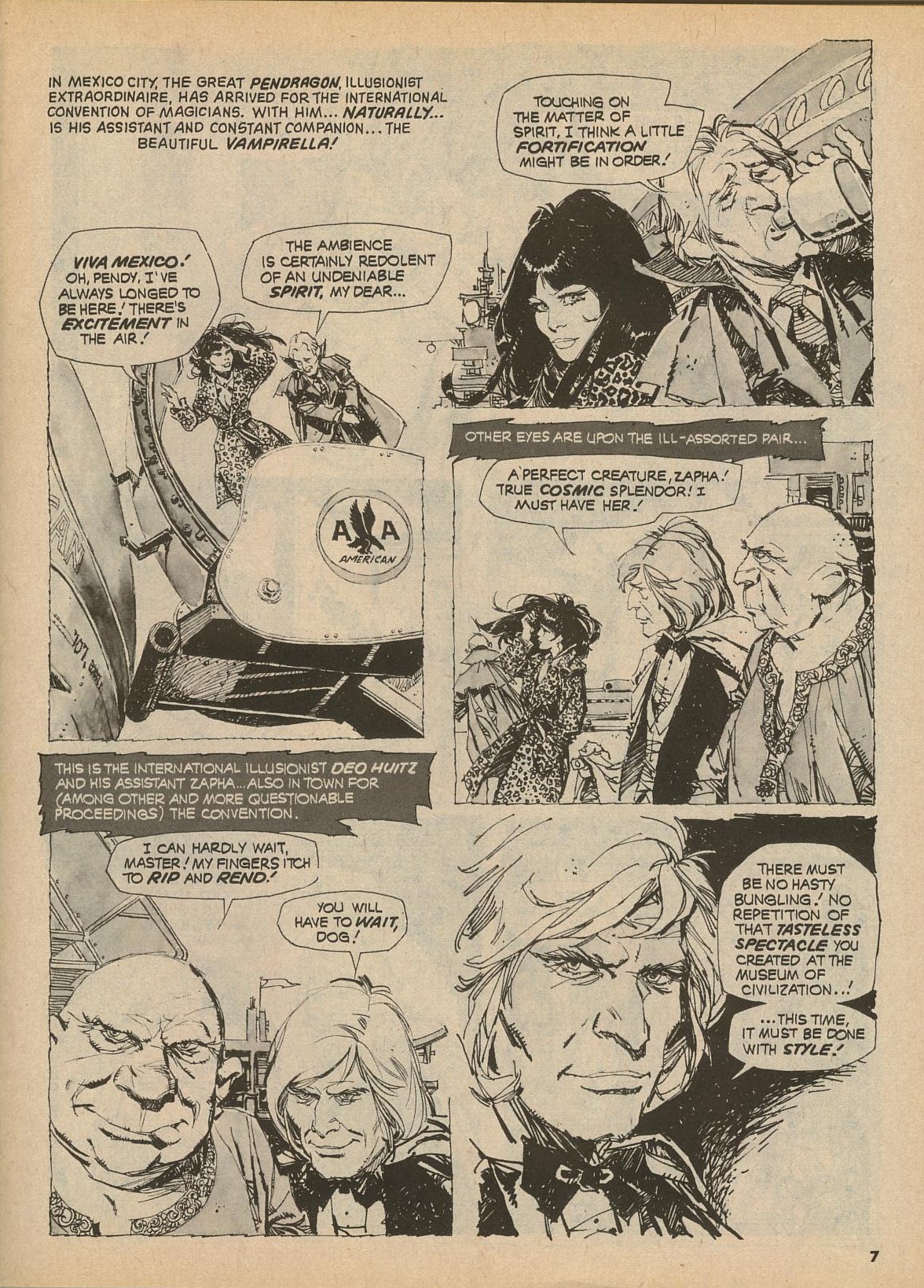 Read online Vampirella (1969) comic -  Issue #83 - 7