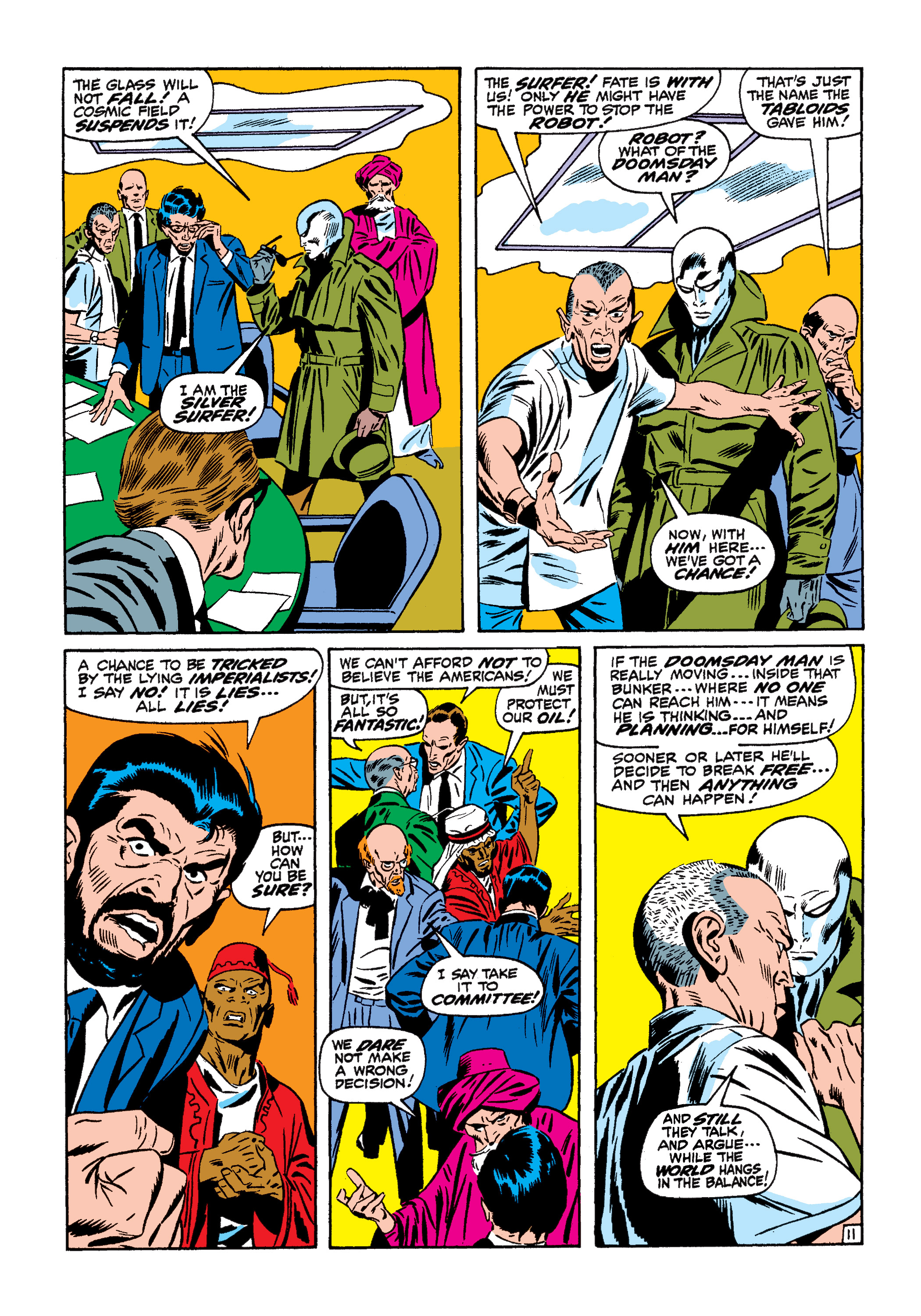 Read online Marvel Masterworks: The Silver Surfer comic -  Issue # TPB 2 (Part 2) - 65