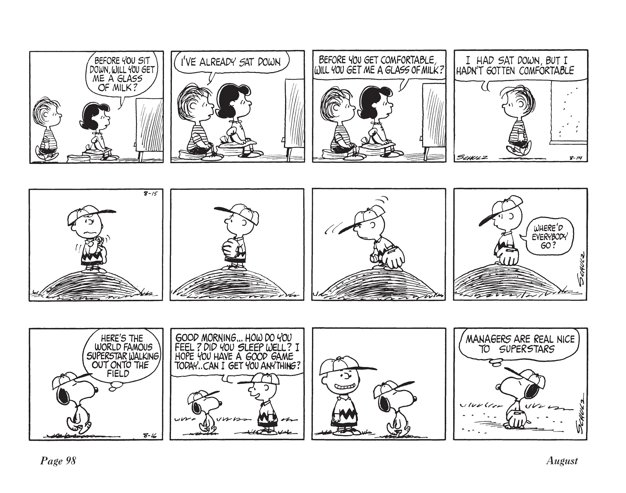 Read online The Complete Peanuts comic -  Issue # TPB 10 - 111