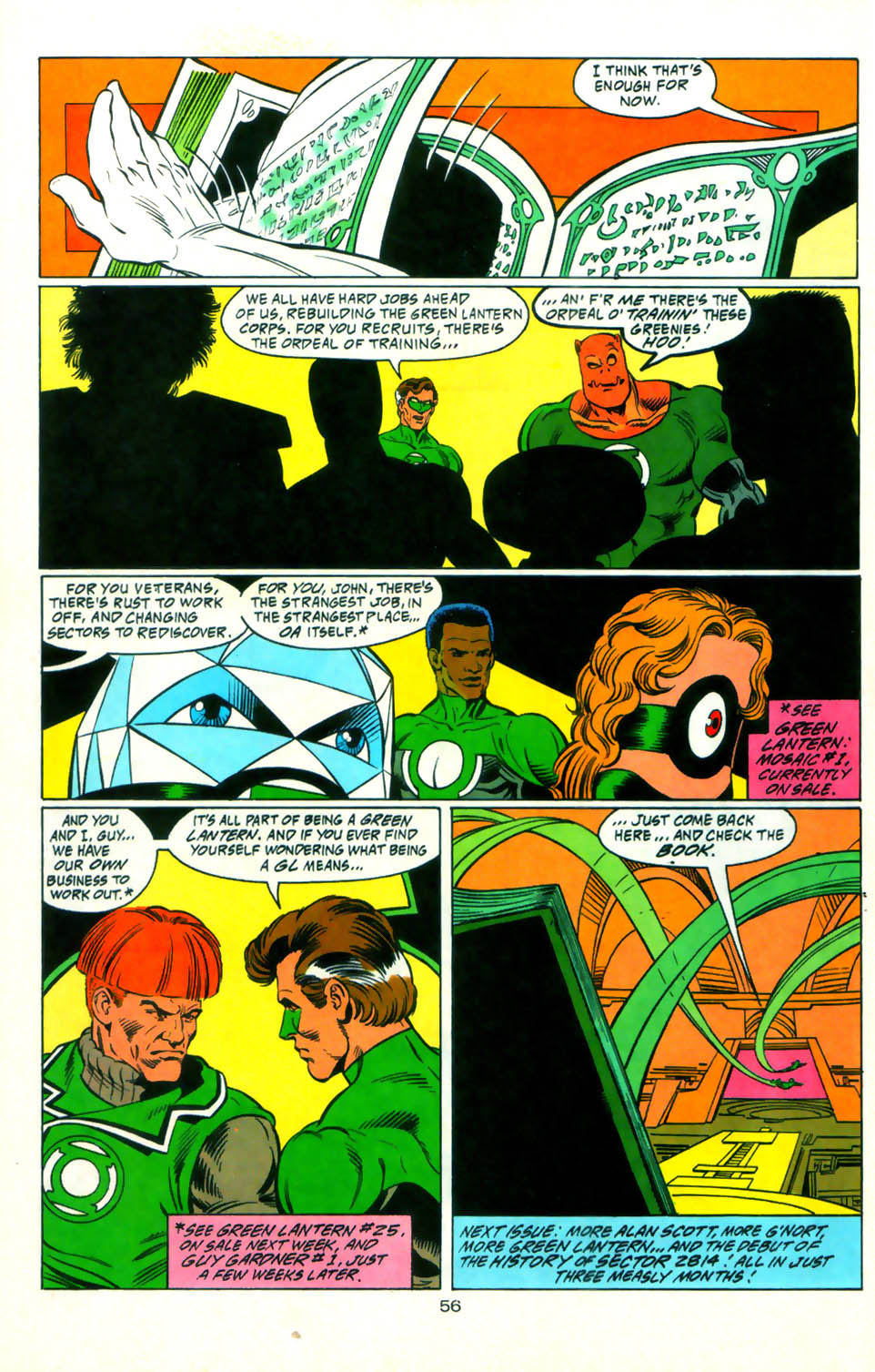 Read online Green Lantern Corps Quarterly comic -  Issue #1 - 57