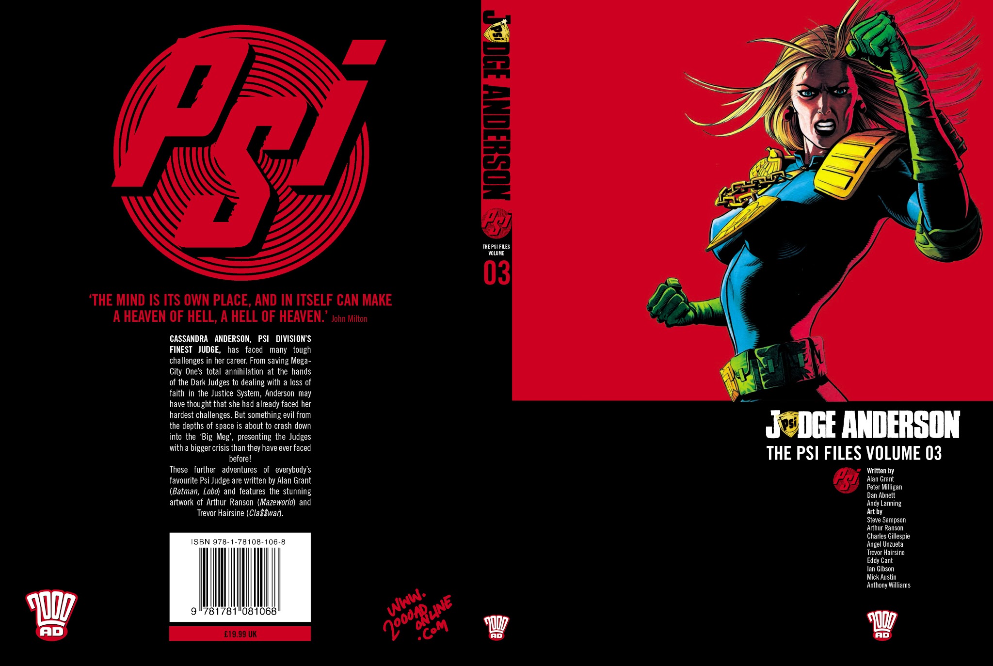 Read online Judge Anderson: The Psi Files comic -  Issue # TPB 3 - 1