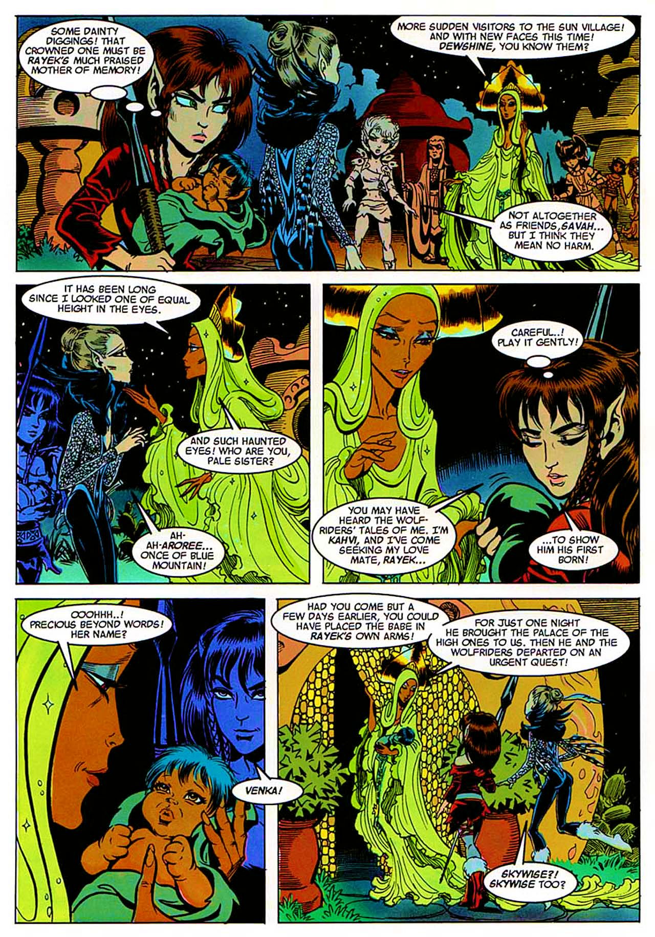 Read online ElfQuest: Kings of the Broken Wheel comic -  Issue #6 - 22