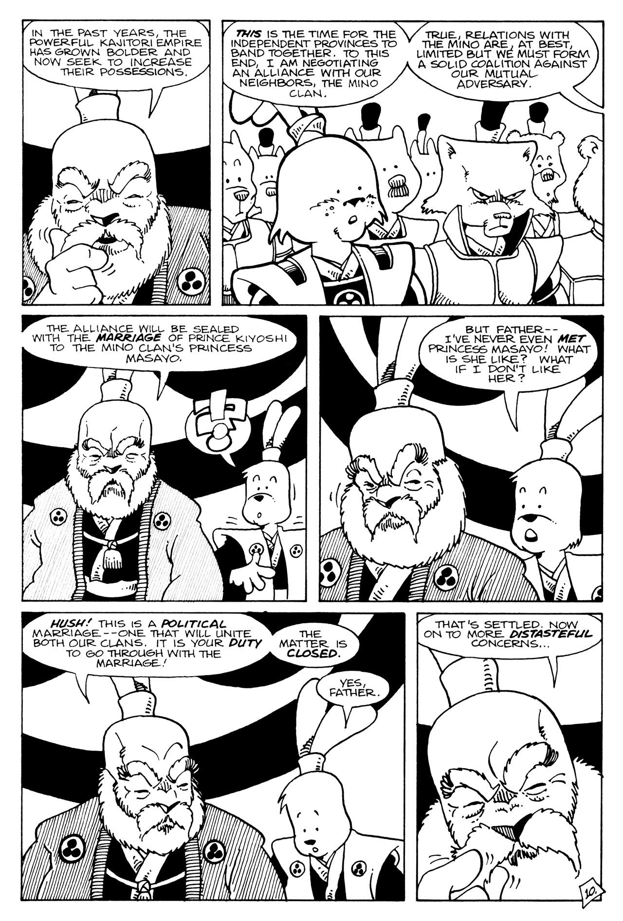 Read online Space Usagi (1992) comic -  Issue #1 - 11