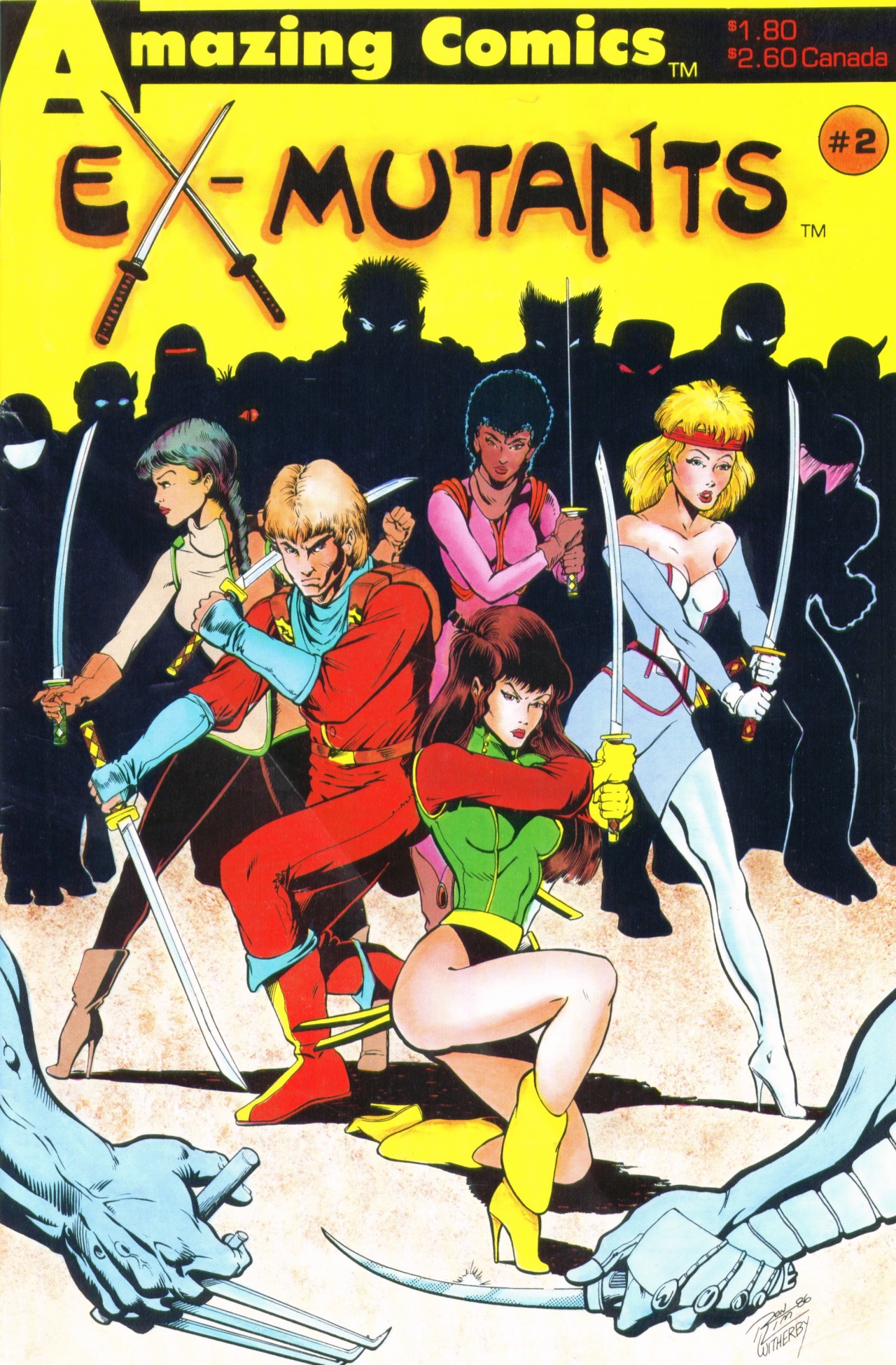 Read online Ex-Mutants (1986) comic -  Issue #2 - 1