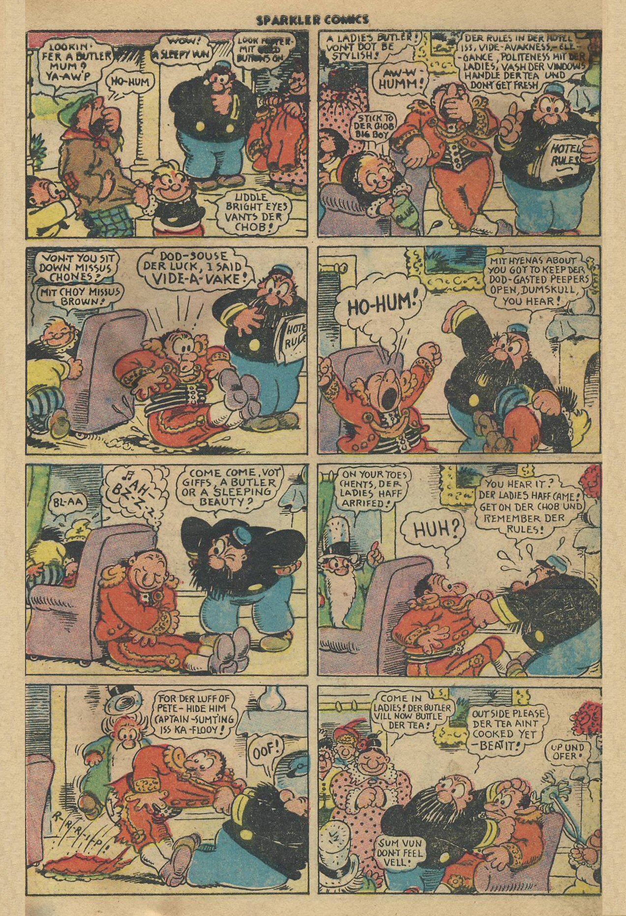 Read online Sparkler Comics comic -  Issue #68 - 5