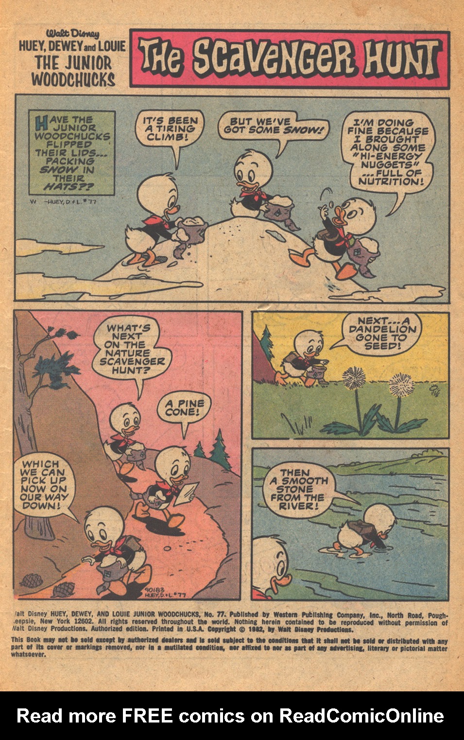 Huey, Dewey, and Louie Junior Woodchucks issue 77 - Page 3