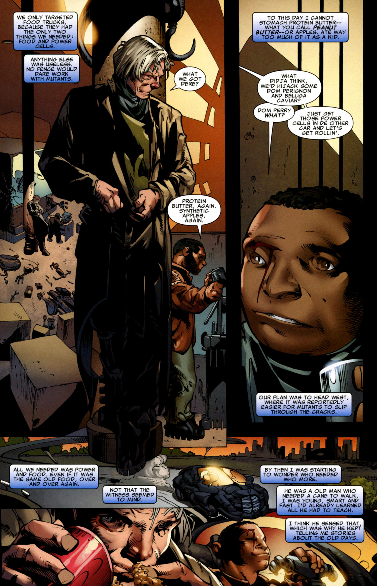 Read online X-Men: The Times and Life of Lucas Bishop comic -  Issue #2 - 7