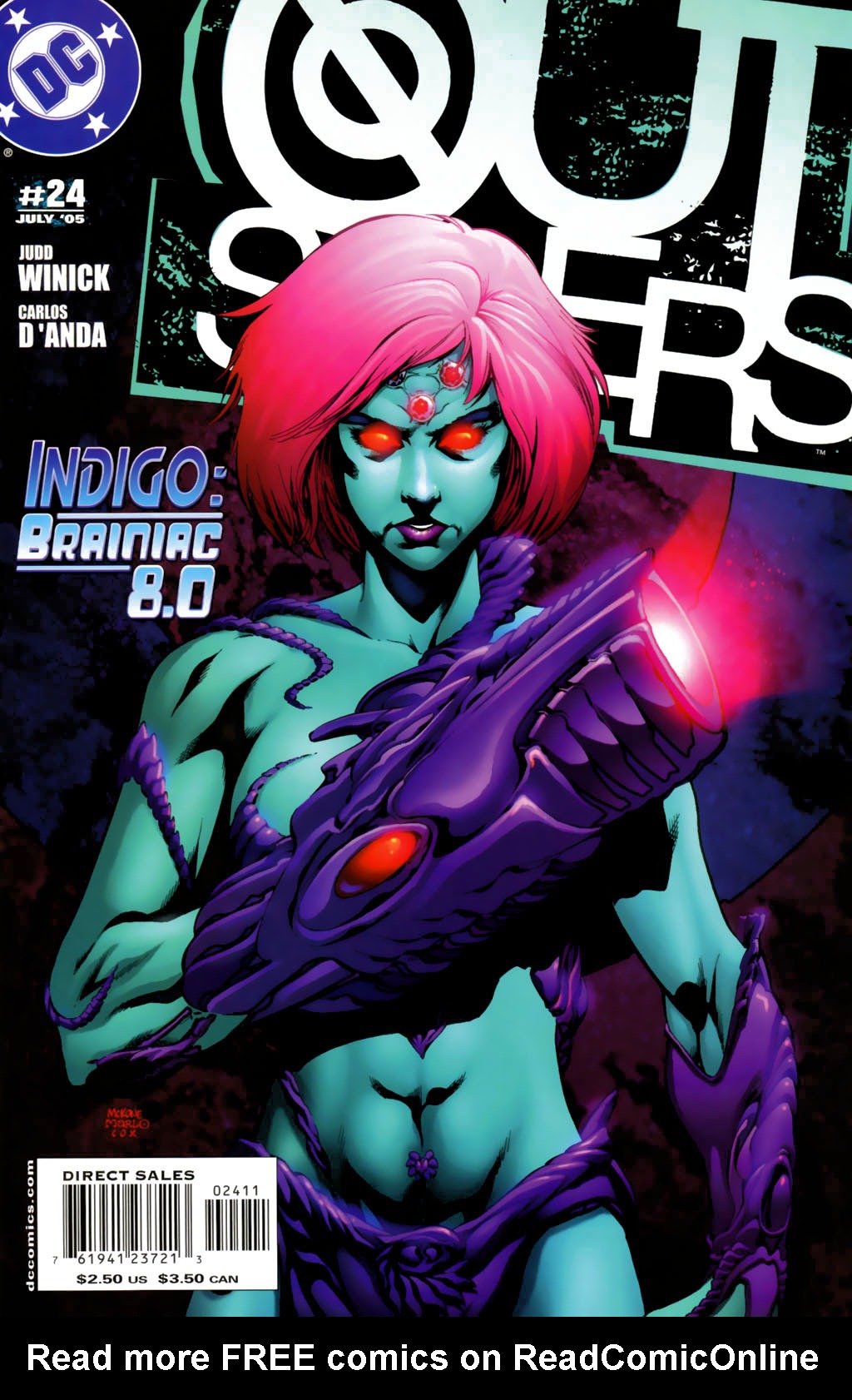 Read online Outsiders (2003) comic -  Issue #24 - 1