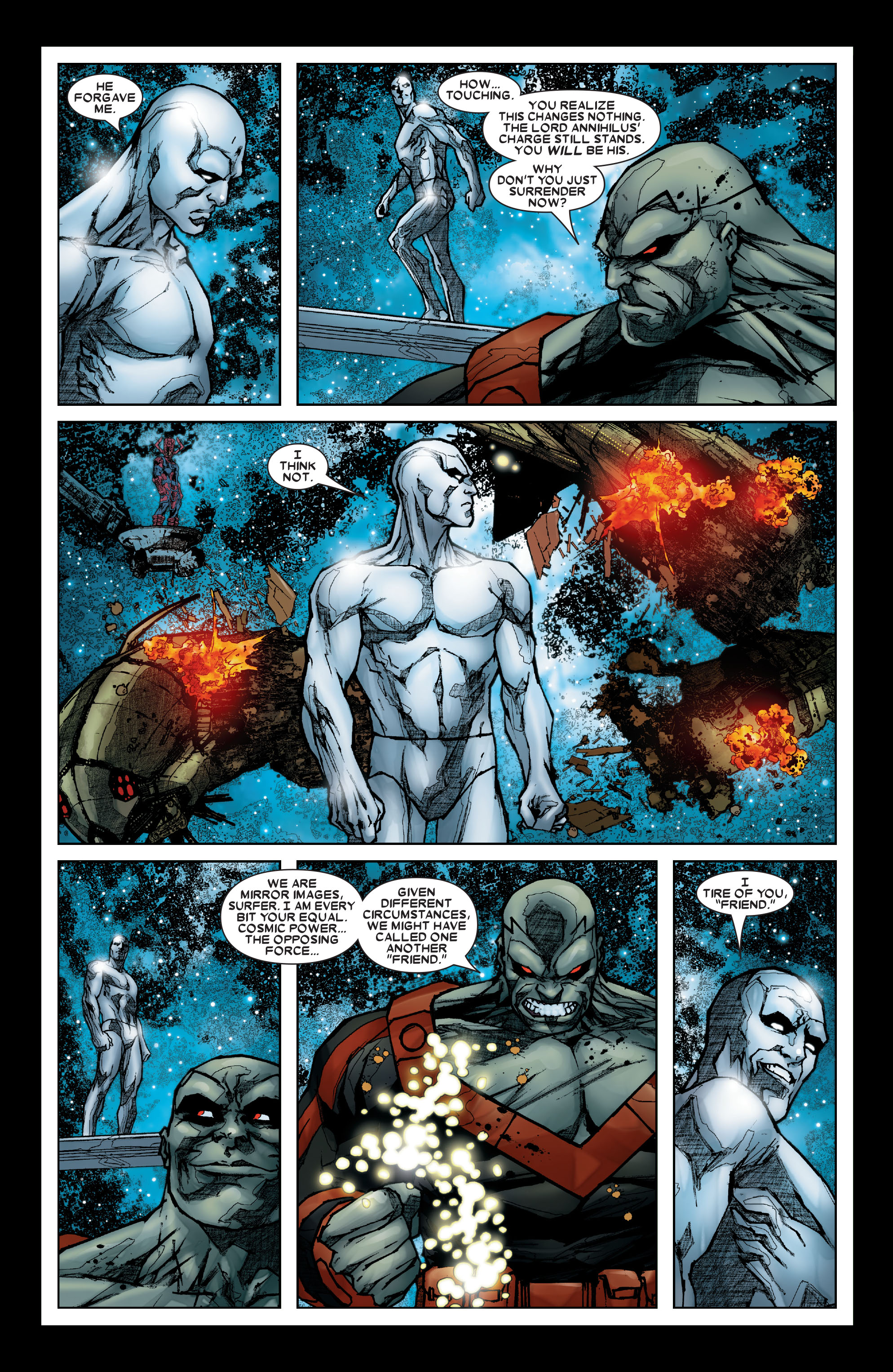 Read online Annihilation: Silver Surfer comic -  Issue #4 - 6