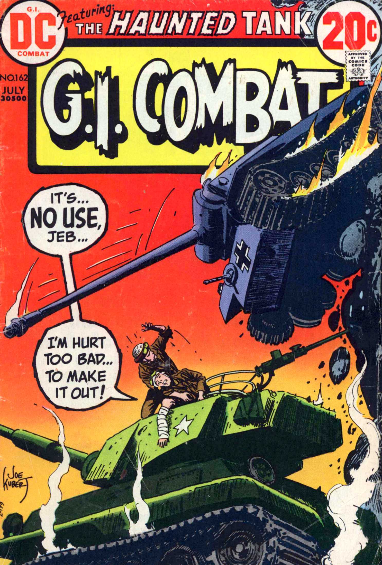 Read online G.I. Combat (1952) comic -  Issue #162 - 1