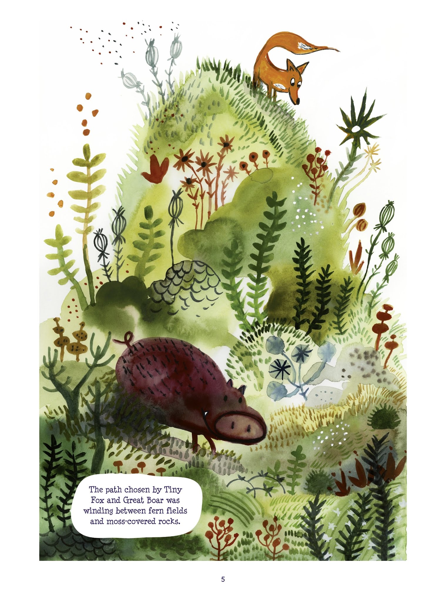 Read online Tiny Fox and Great Boar comic -  Issue #3 - 5
