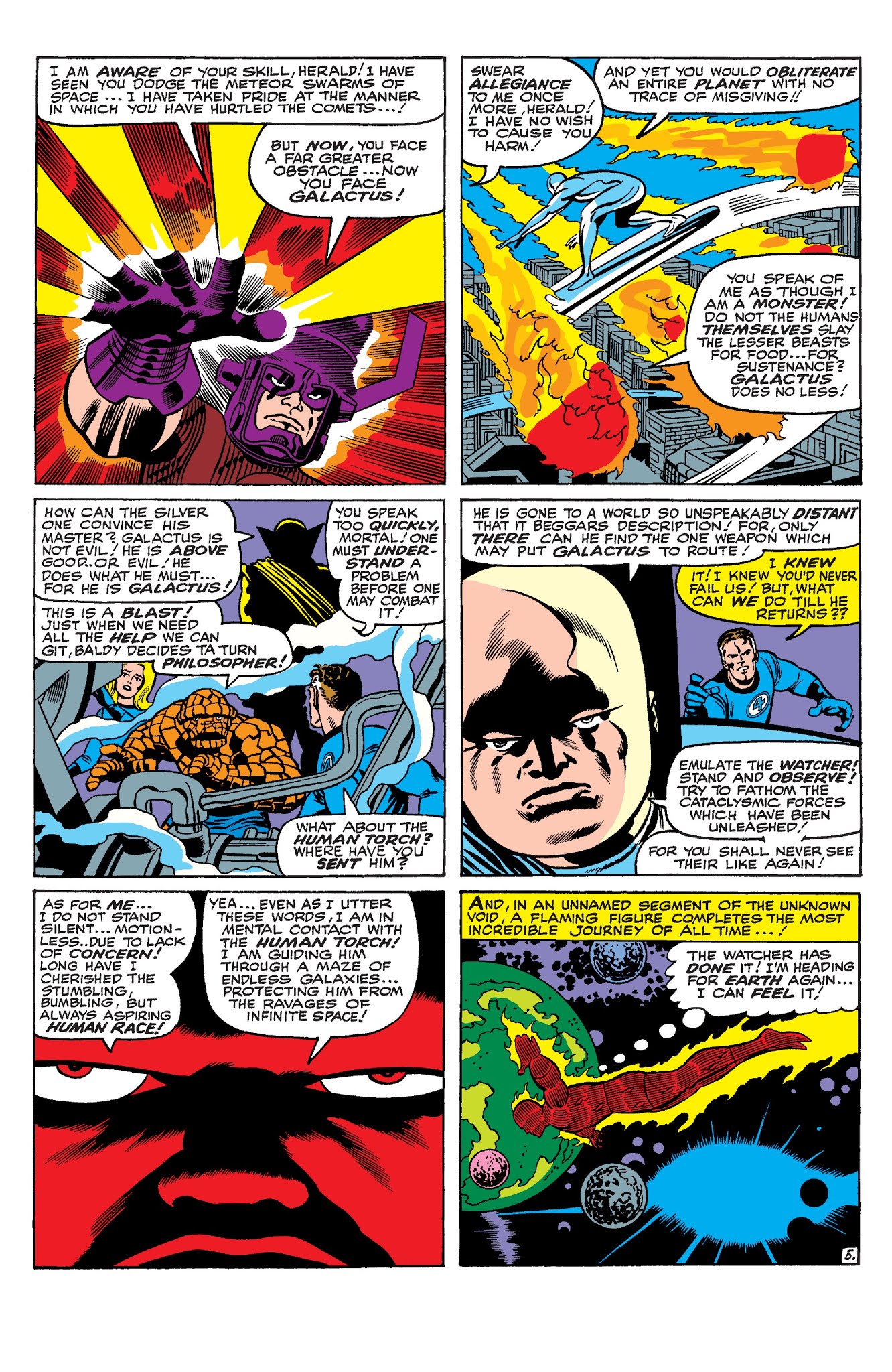 Read online Fantastic Four Epic Collection comic -  Issue # The Coming of Galactus (Part 4) - 94