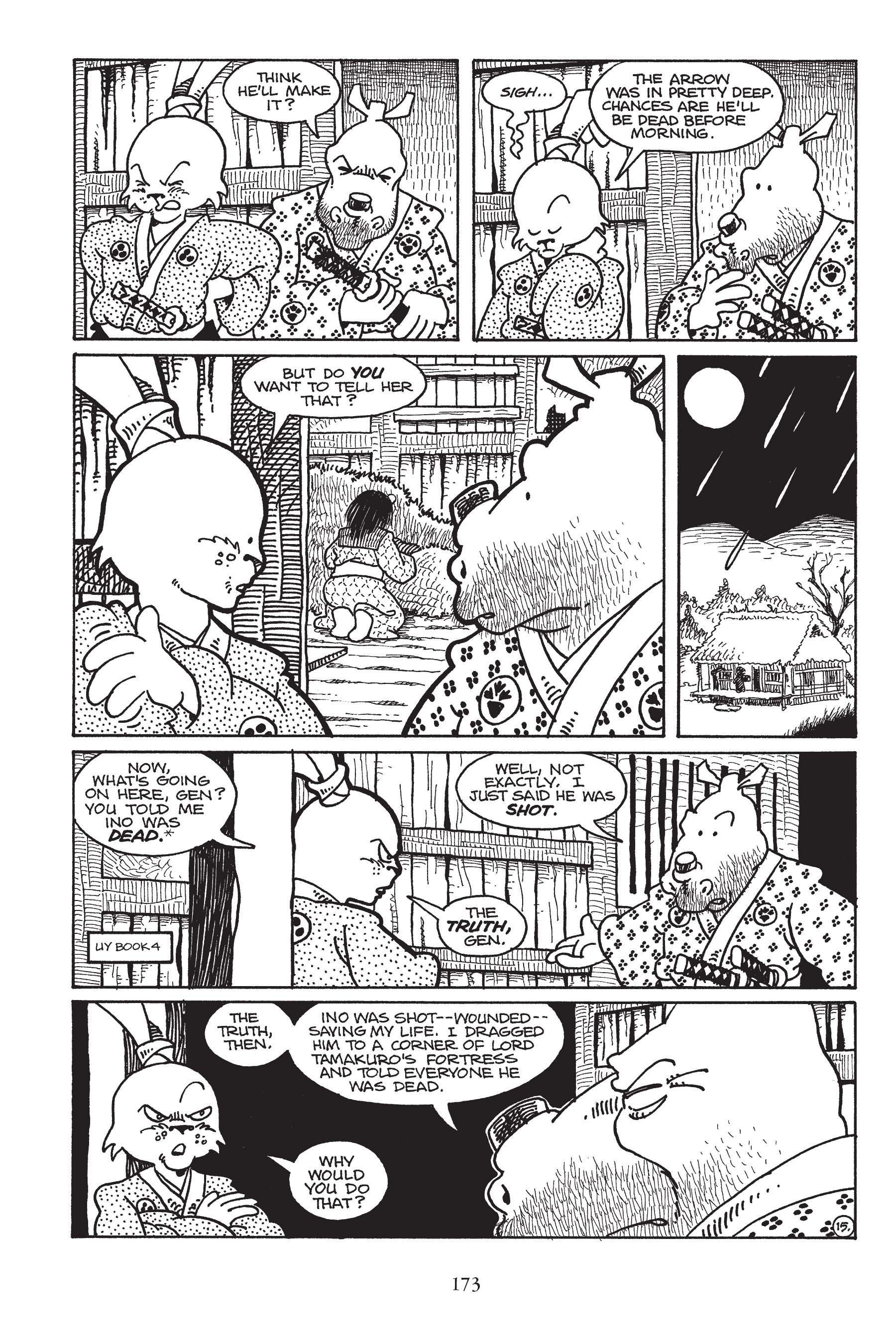 Read online Usagi Yojimbo (1987) comic -  Issue # _TPB 7 - 164